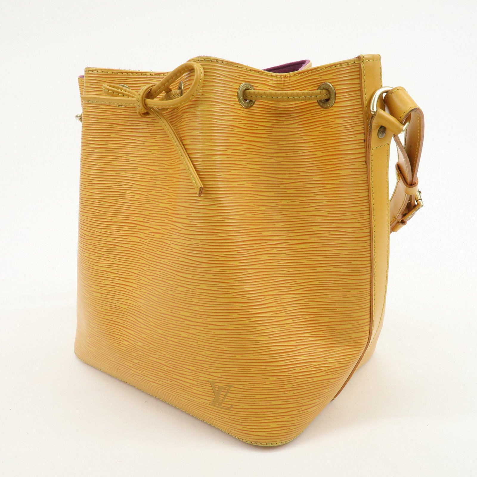 Louis Vuitton Epi Petit Noe Shoulder Bag Tassili Yellow M44109