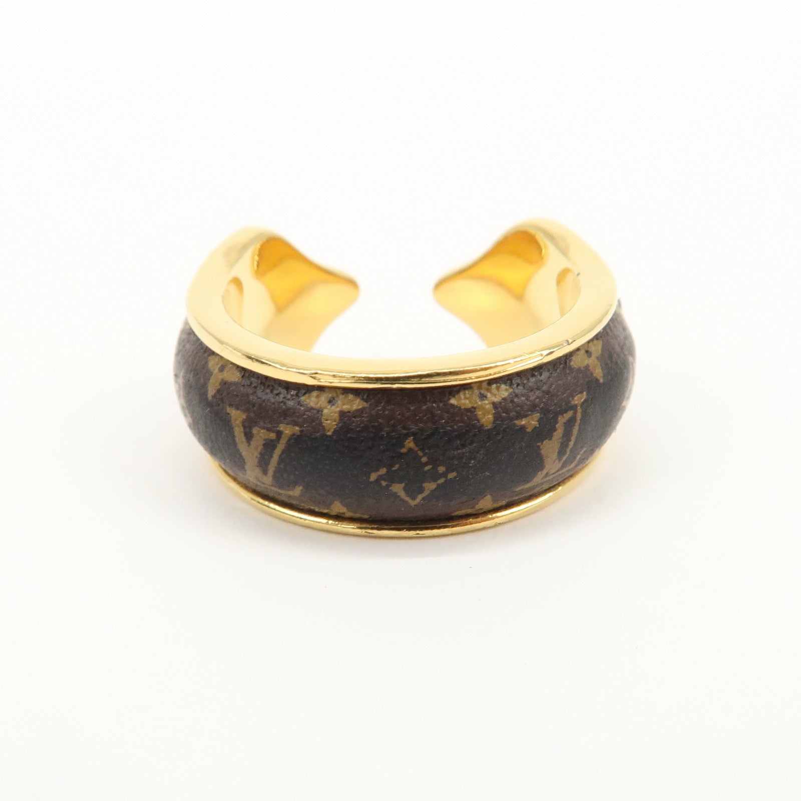 Louis Vuitton Bague Nanogram Sweet Dream Metal Ring M Gold M69607