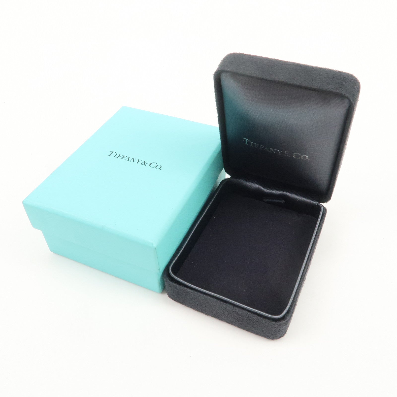 Tiffany & Co Set of 2 Jewelry Boxes for Necklace Tiffany Blue