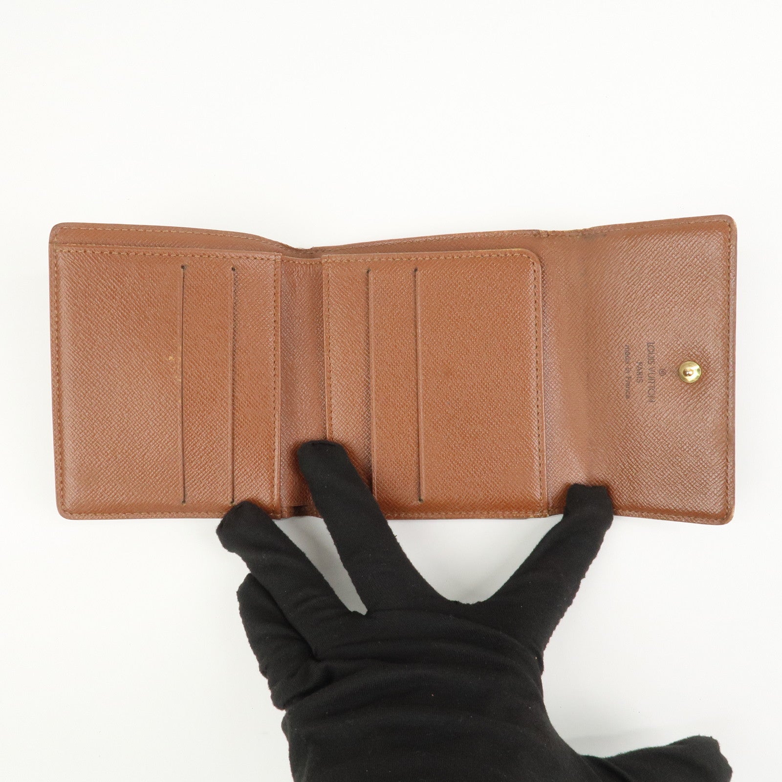 Louis Vuitton Monogram Set of 3 Wallets Brown M61652/M61660