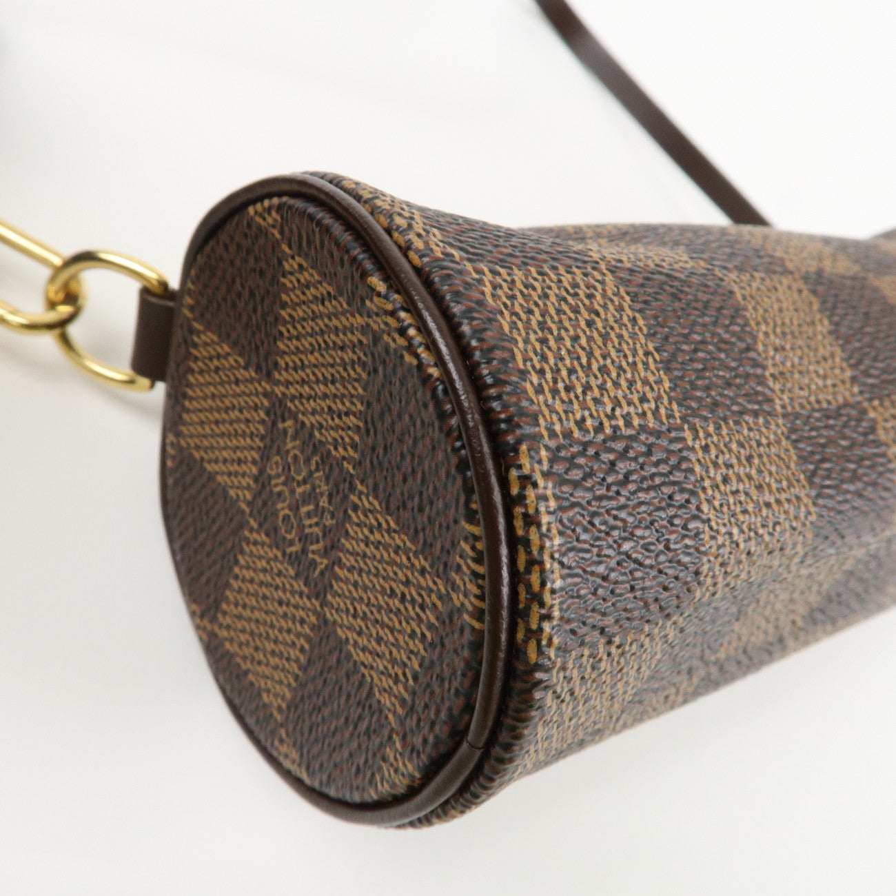 Louis Vuitton Damier Mini Pouch for Papillon Bag Damier Ebene Used