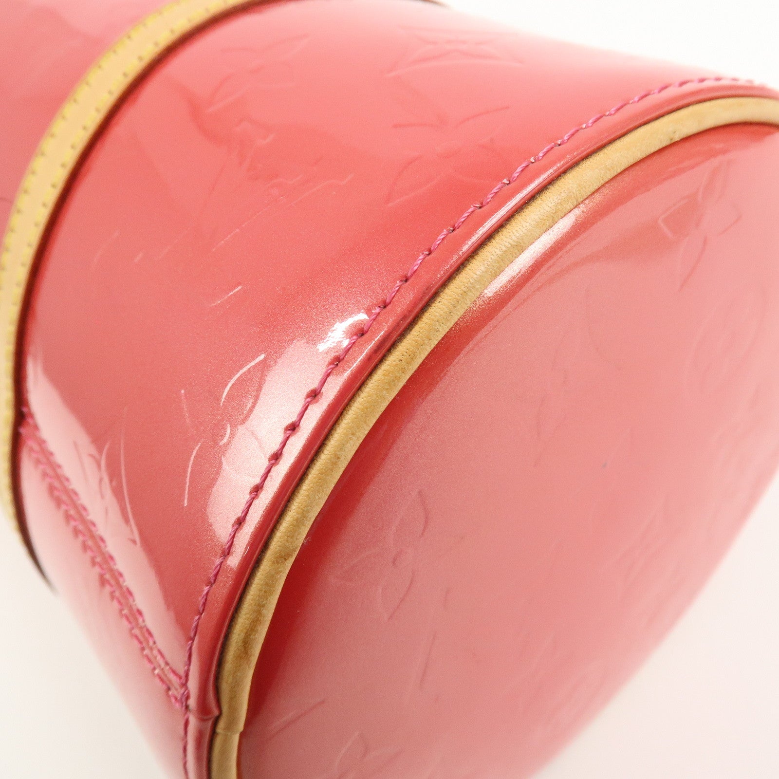 Louis Vuitton Monogram Vernis Bedford Hand Bag Framboise M9133F