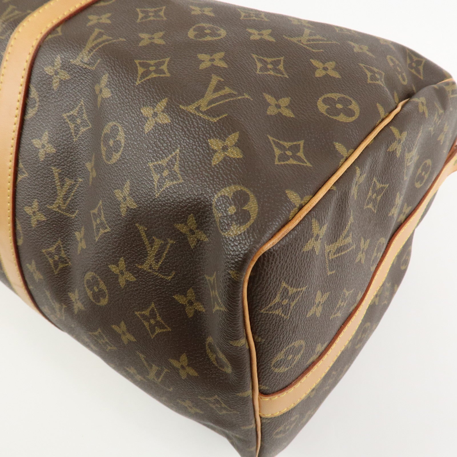 Louis Vuitton Monogram Keep All Bandouliere 50 Boston Bag M41416