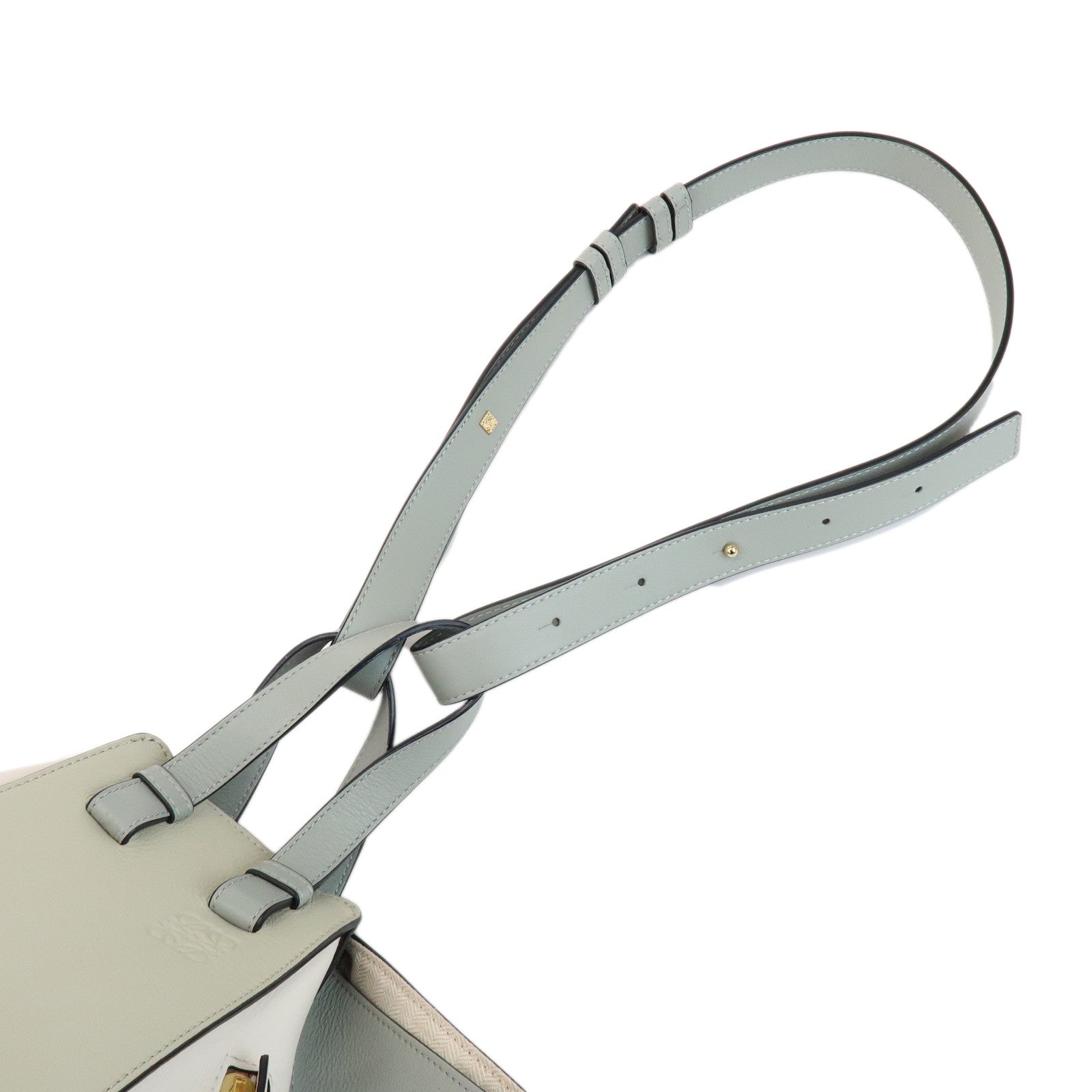 LOEWE Anagram Leather Hammock Small 2Way Shoulder Crossbody Bag
