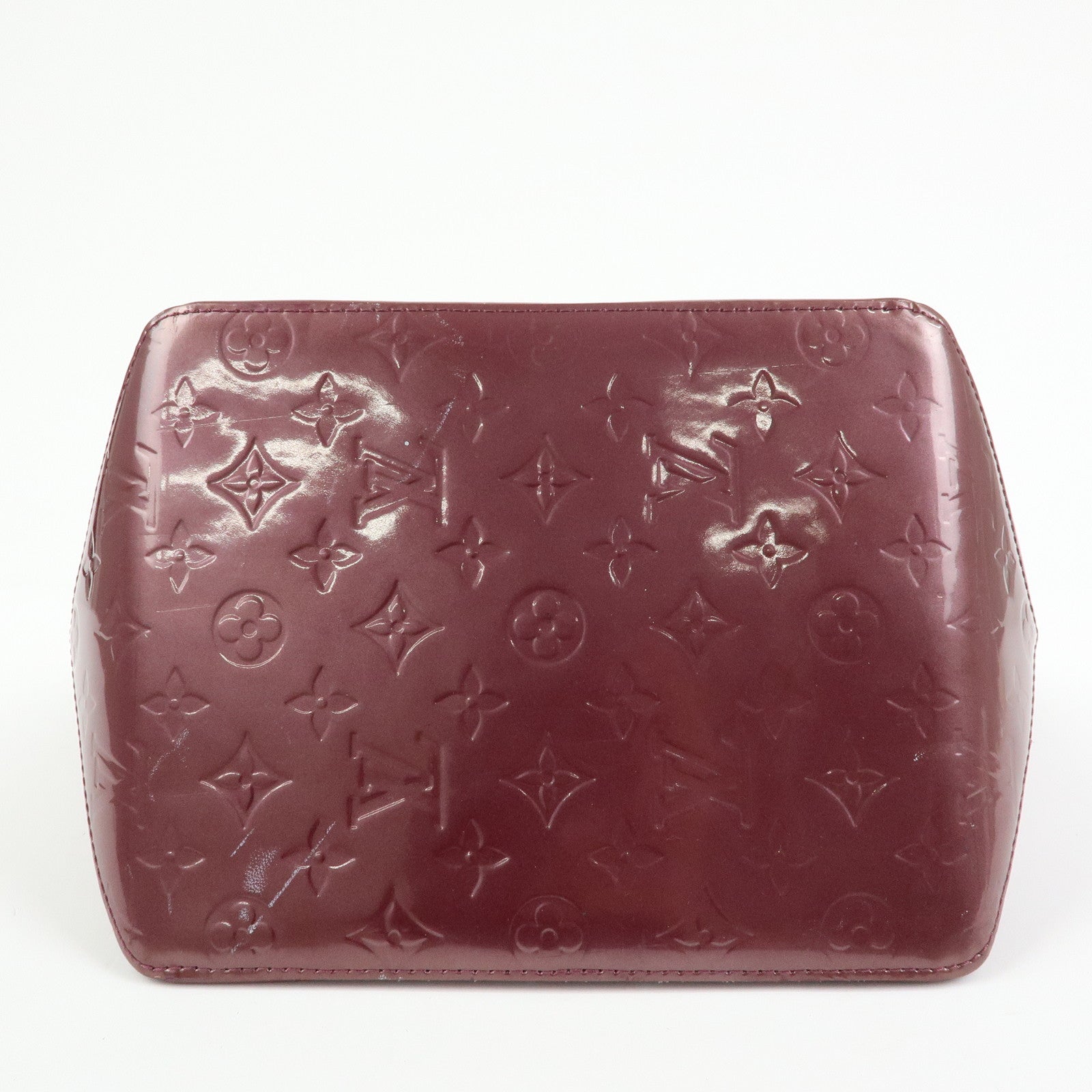 Louis Vuitton Monogram Vernis Bellevue PM Hand Bag Violet M93584