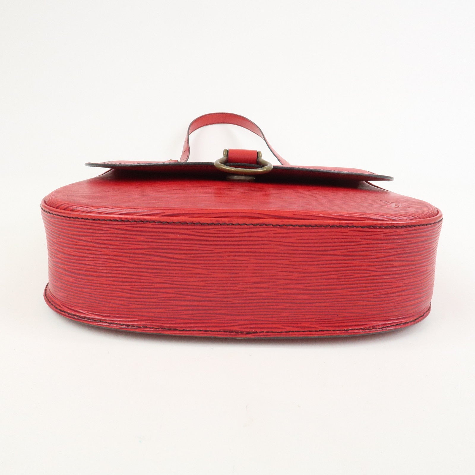 Louis Vuitton Epi Saint Cloud Shoulder Bag Crossbody Bag Red M52197