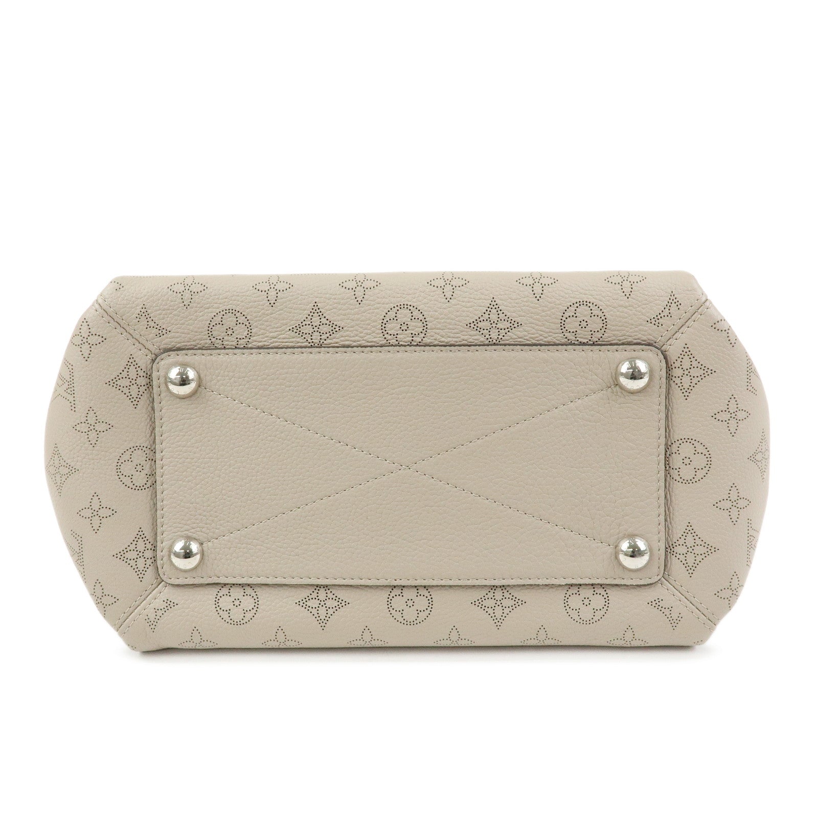 Louis Vuitton Monogram Mahina Babylone PM 2Way Bag Beige M50032