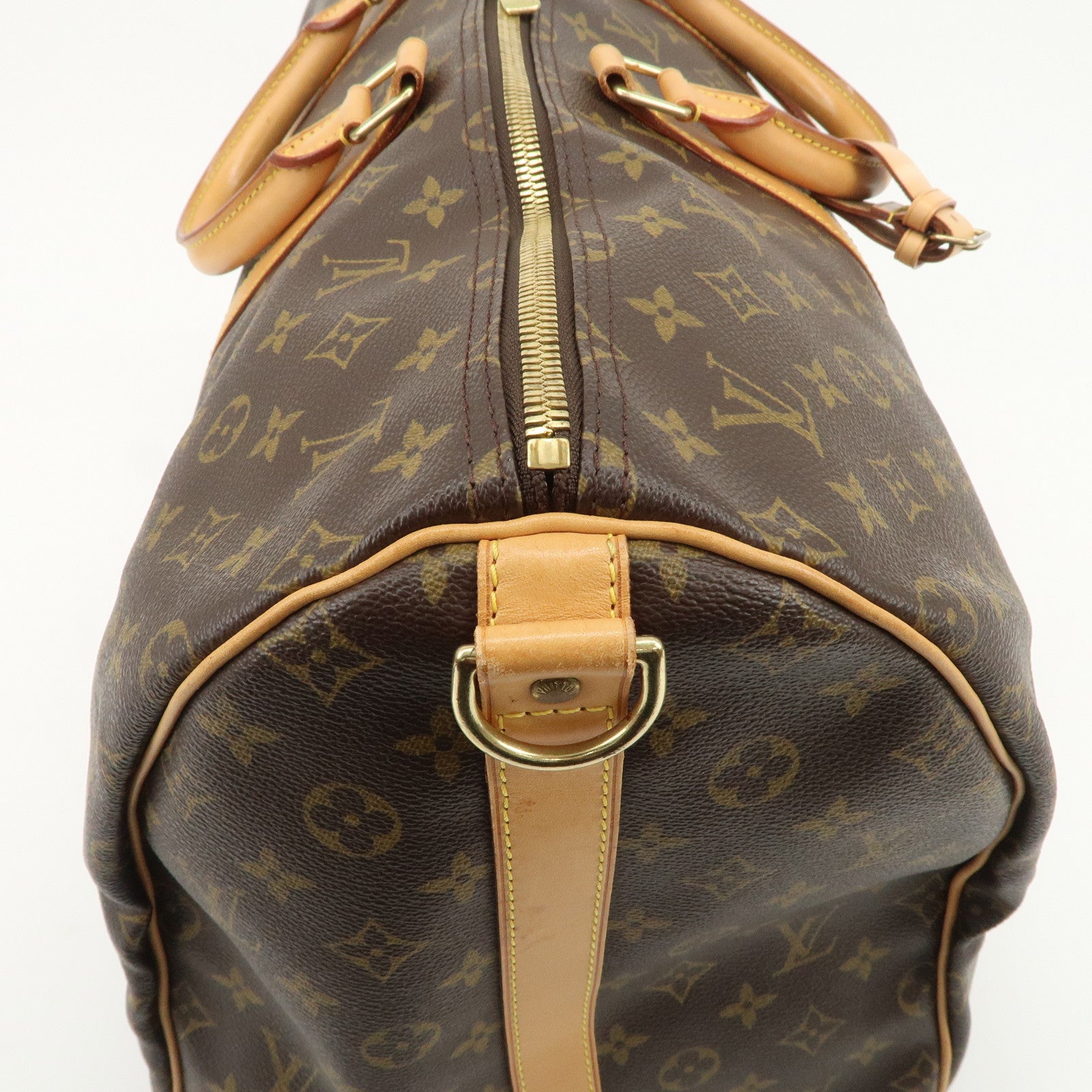 Louis Vuitton Monogram Keep All Bandouliere 55 Boston Bag M41414