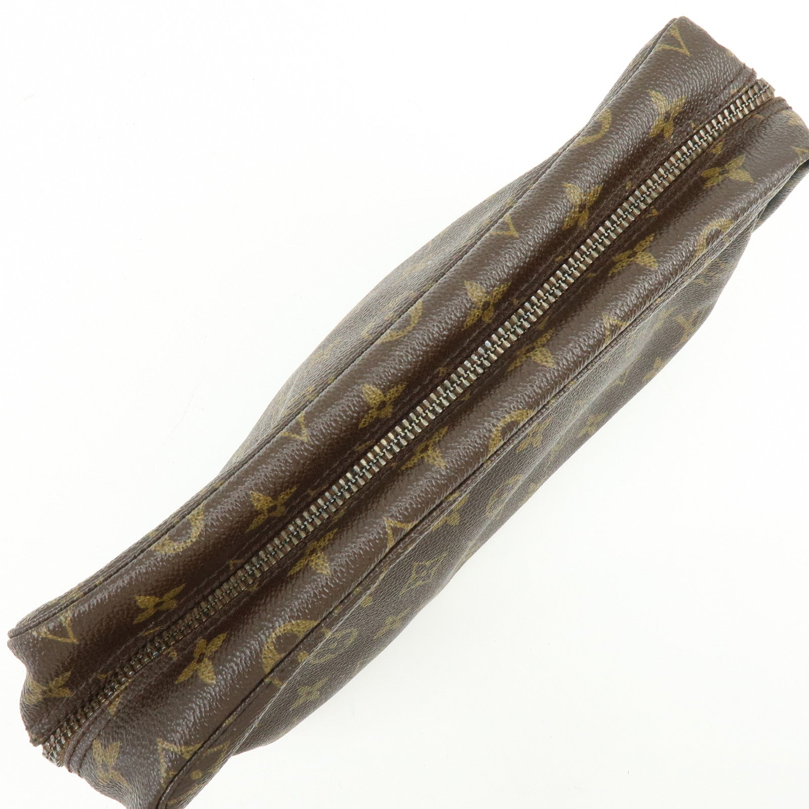 Louis Vuitton Monogram Trousse Toilette 28 Pouch Brown M47522