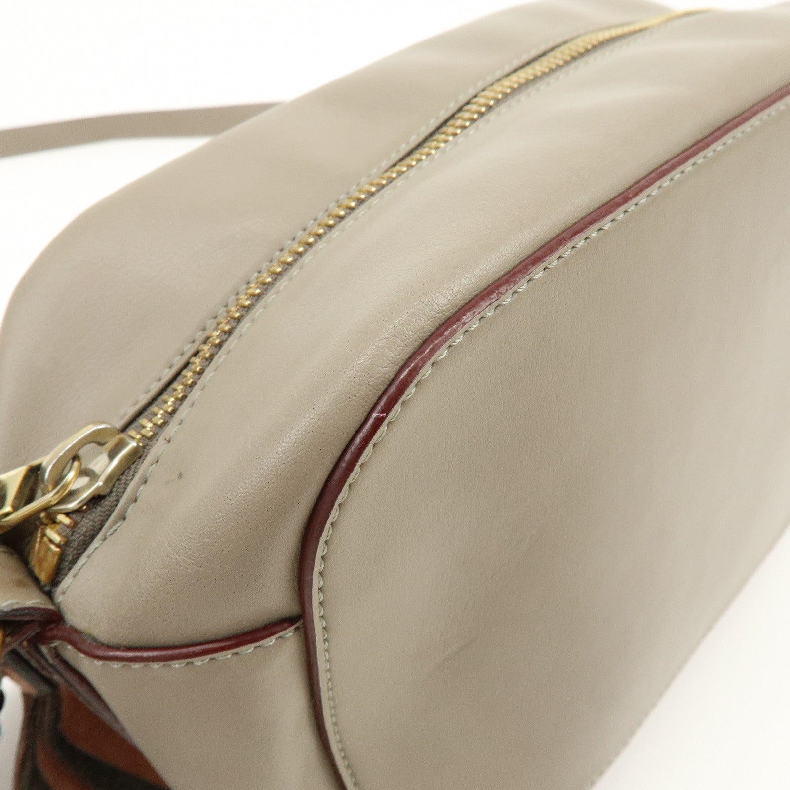 Chloe Sam Leather Shoulder Bag Crossbody Bag Brown Camel