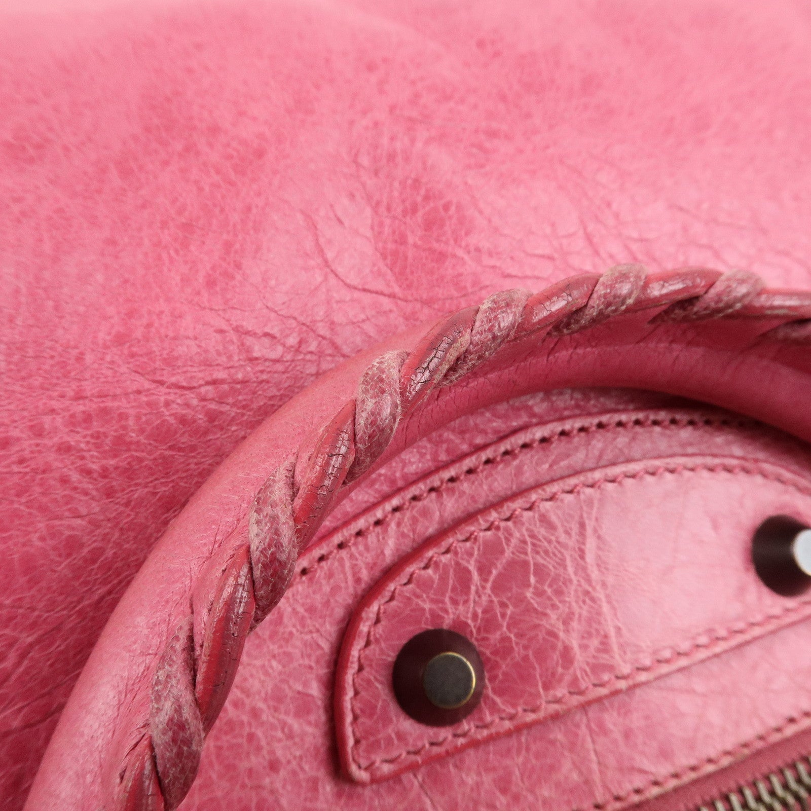 BALENCIAGA The City Leather 2Way Bag Hand Bag Shoulder Bag 115748