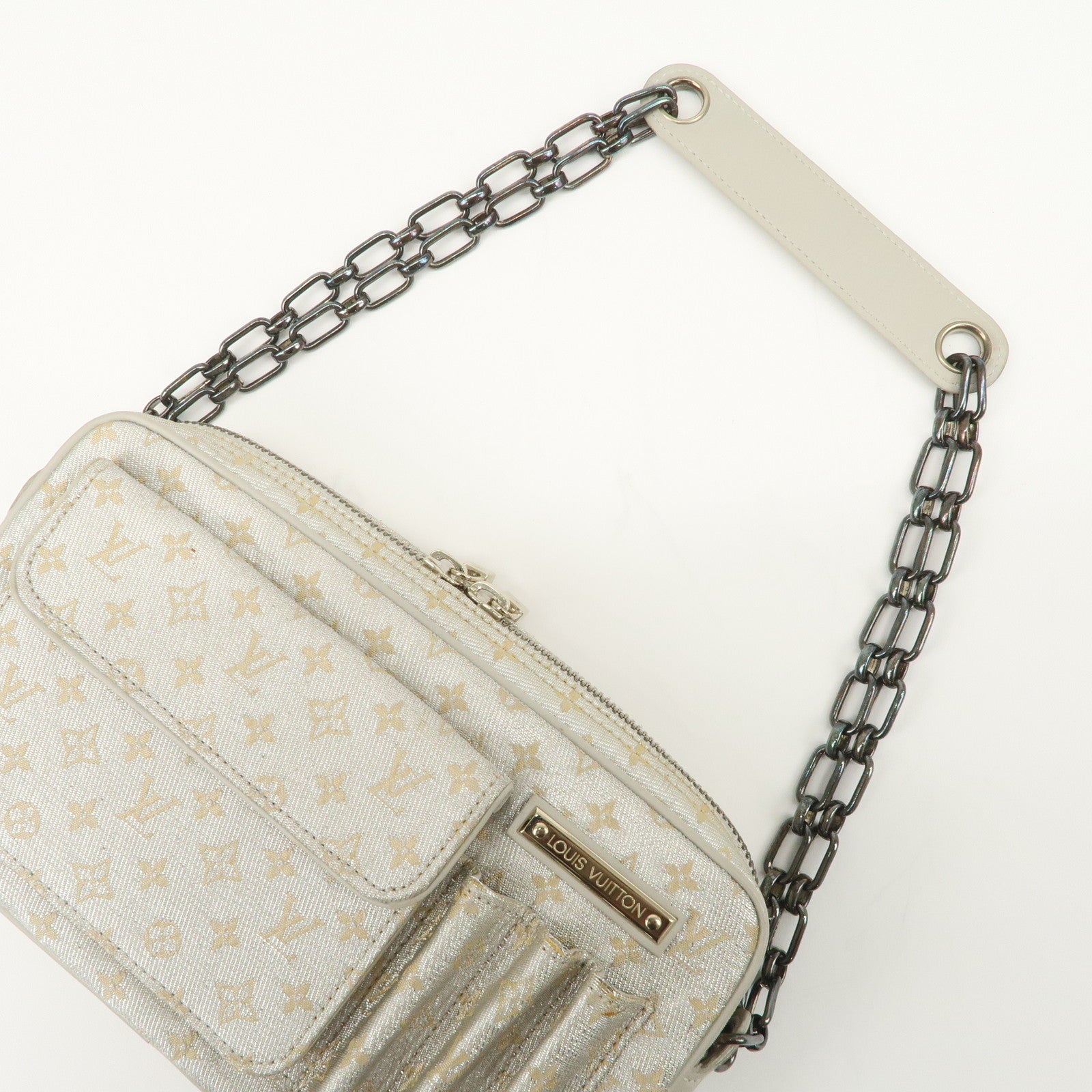 Louis Vuitton Monogram Shine Mackenna Chain Shoulder Bag M92362