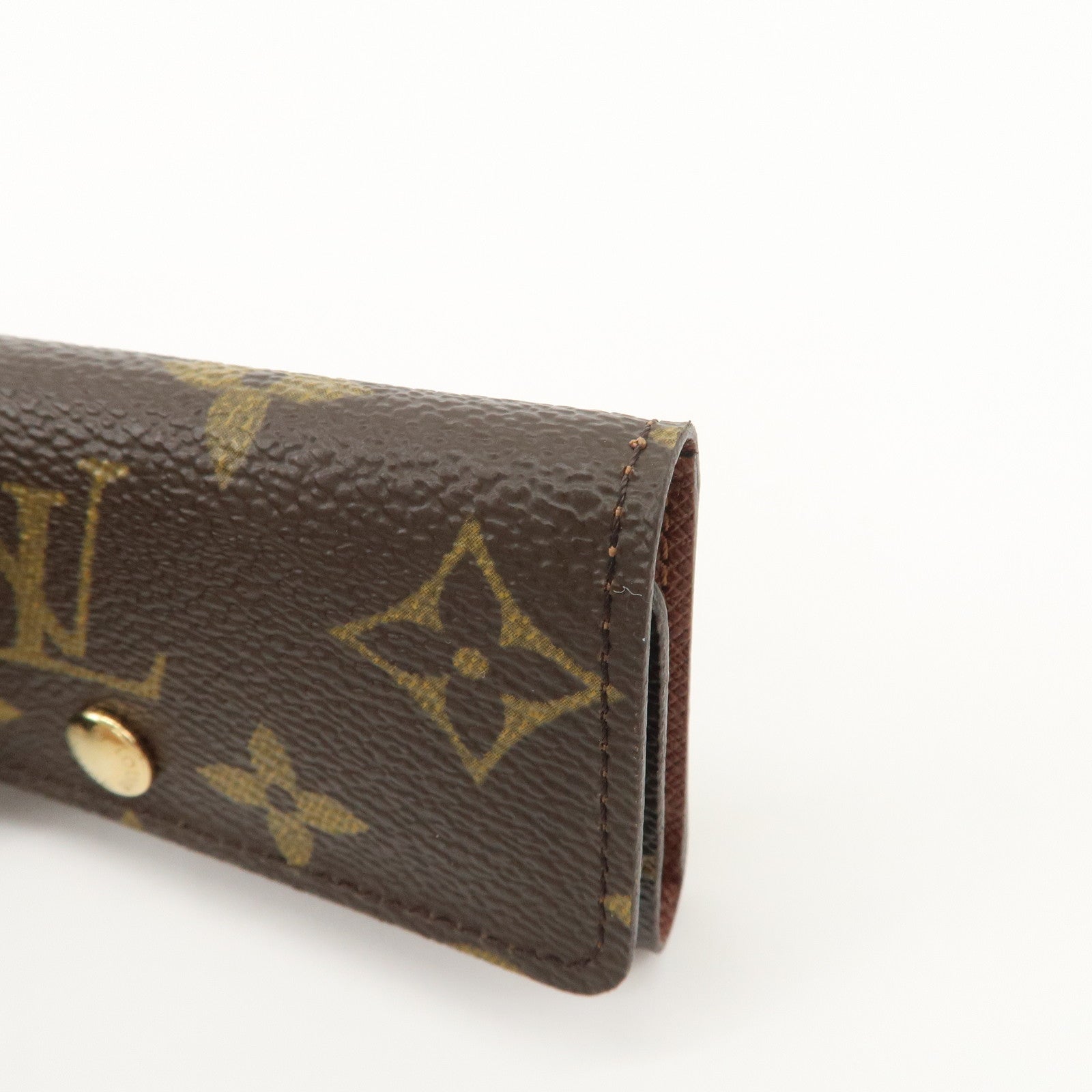 Louis Vuitton Monogram Multicles 4 Key Case Brown M69517
