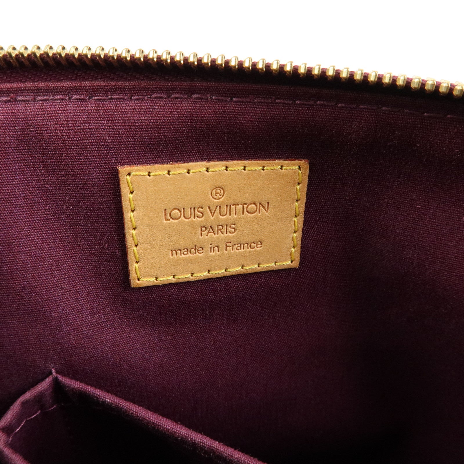 Louis Vuitton Monogram Vernis Bellevue PM Hand Bag Violet M93584