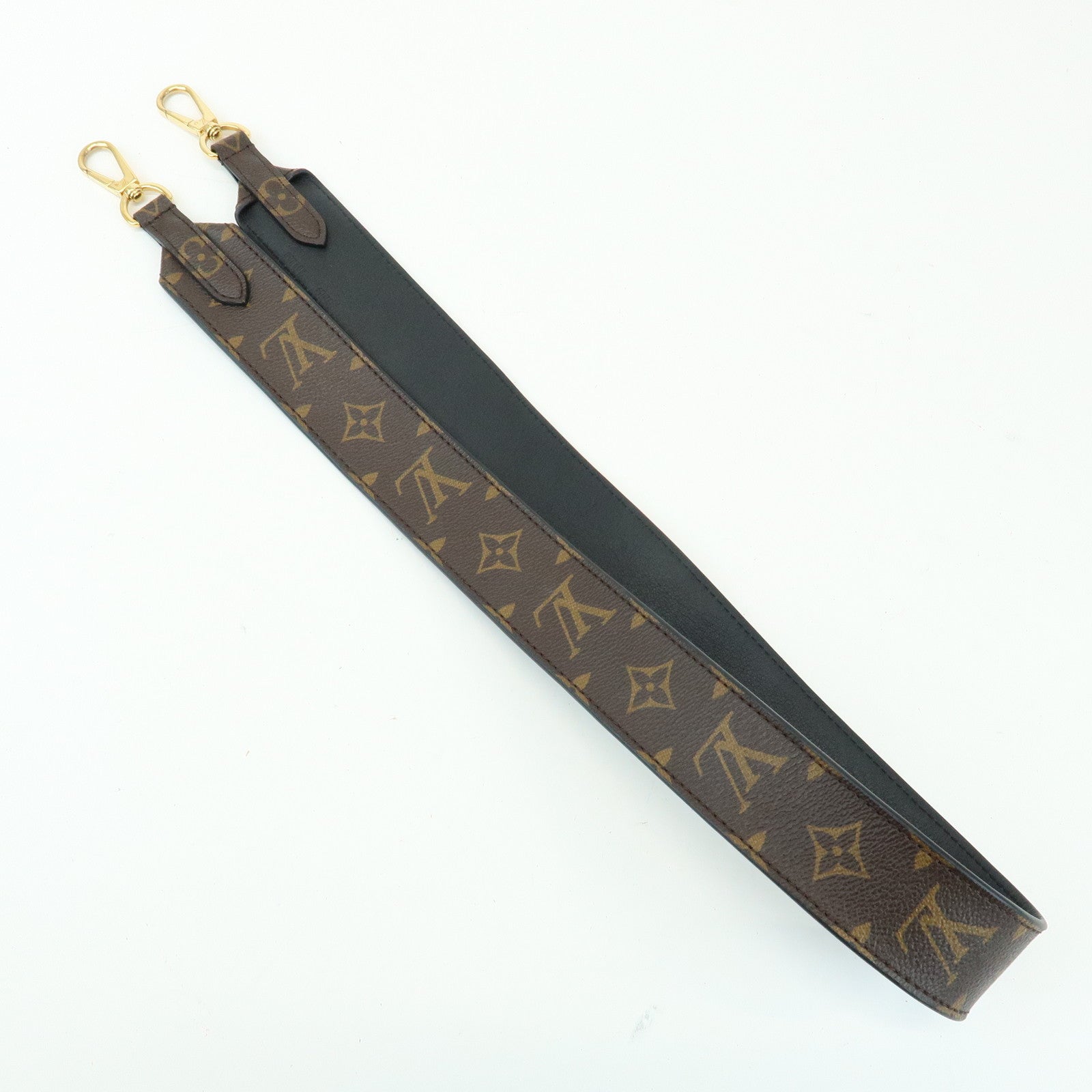 Louis Vuitton Monogram Canvas Calf Leather Shoulder Strap J02288