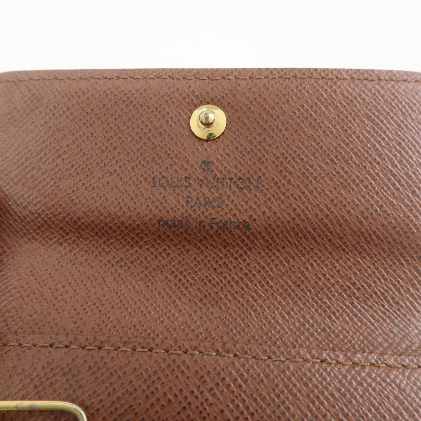 Louis Vuitton Monogram Multicles 4 Key Case Key Holder Brown M69517
