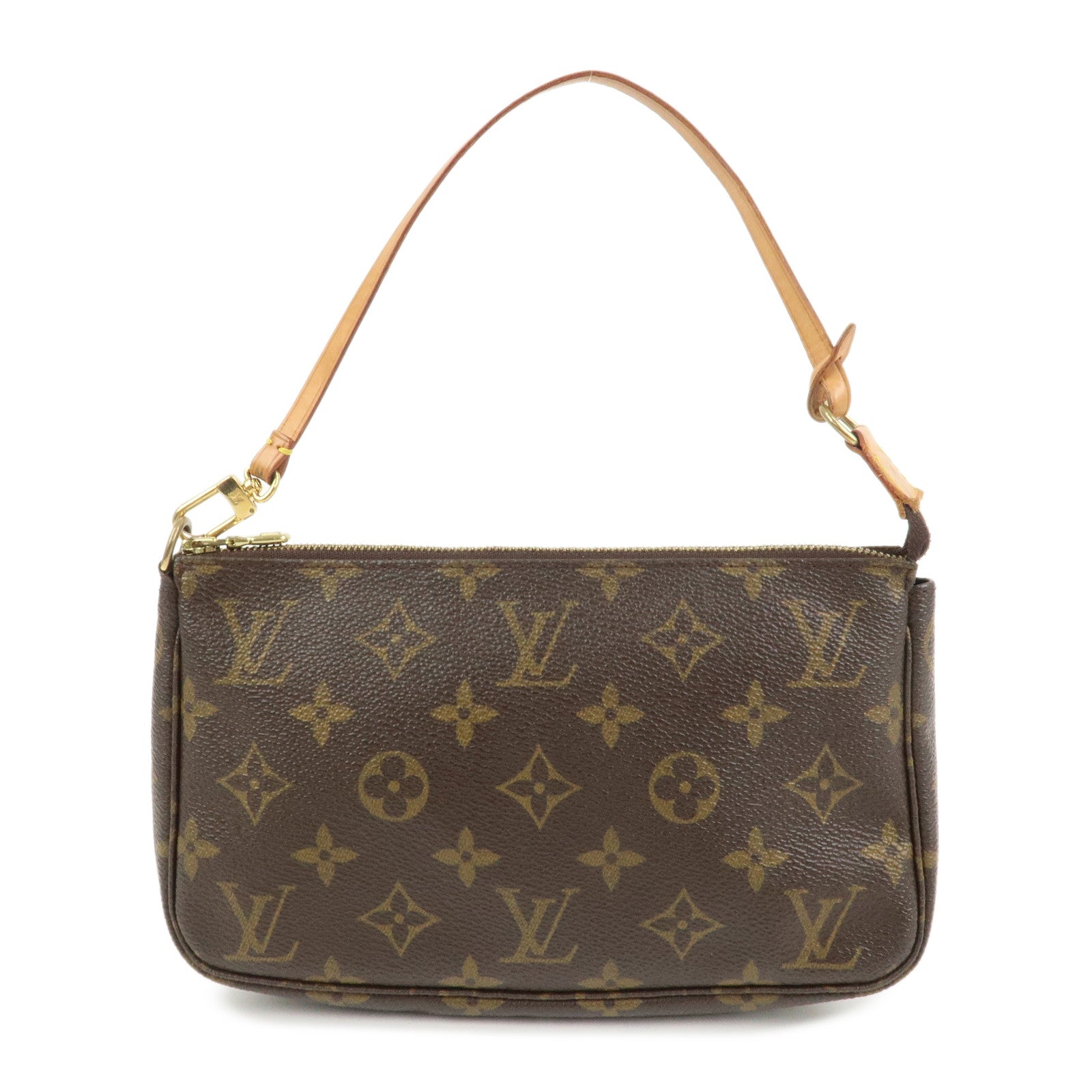 Louis Vuitton Monogram Pochette Accessoires Pouch Hand Bag M51980