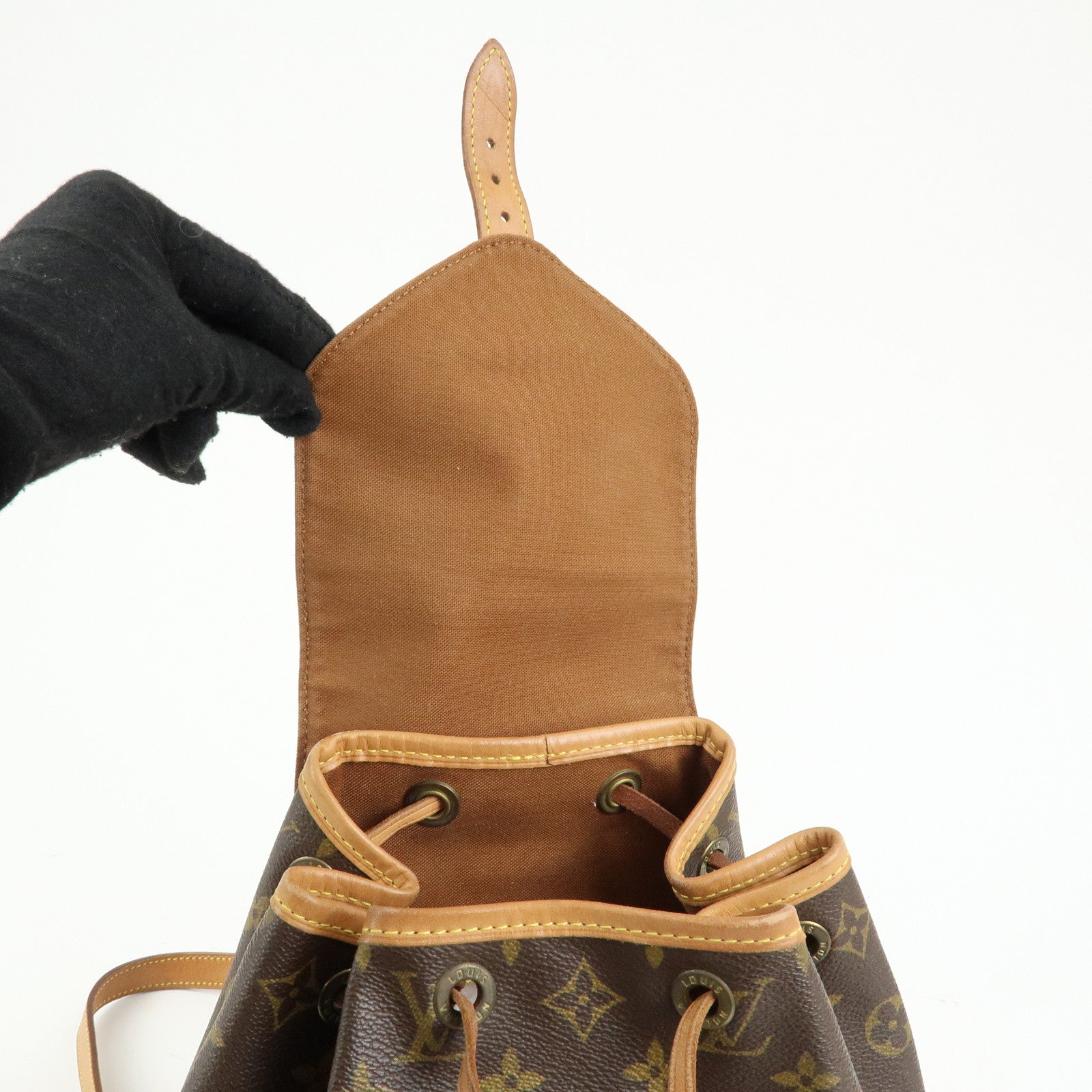 Louis Vuitton Monogram Montsouris MM Backpack Brown M51136