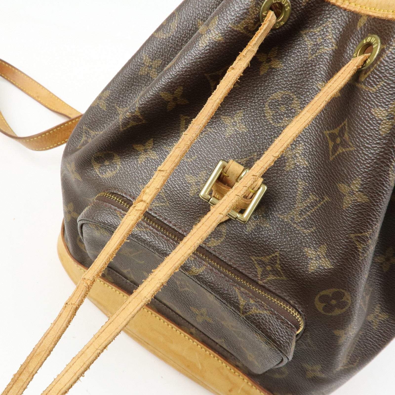 Louis Vuitton Monogram Montsouris MM Backpack Brown M51136