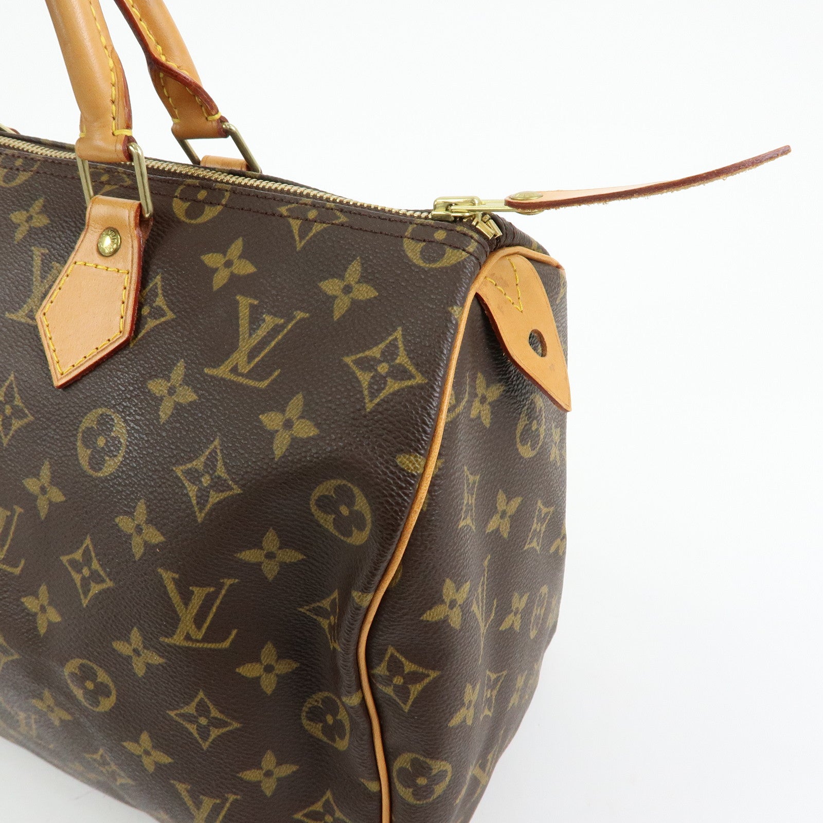 Louis Vuitton Monogram Speedy 35 Boston Bag Hand Bag M41524