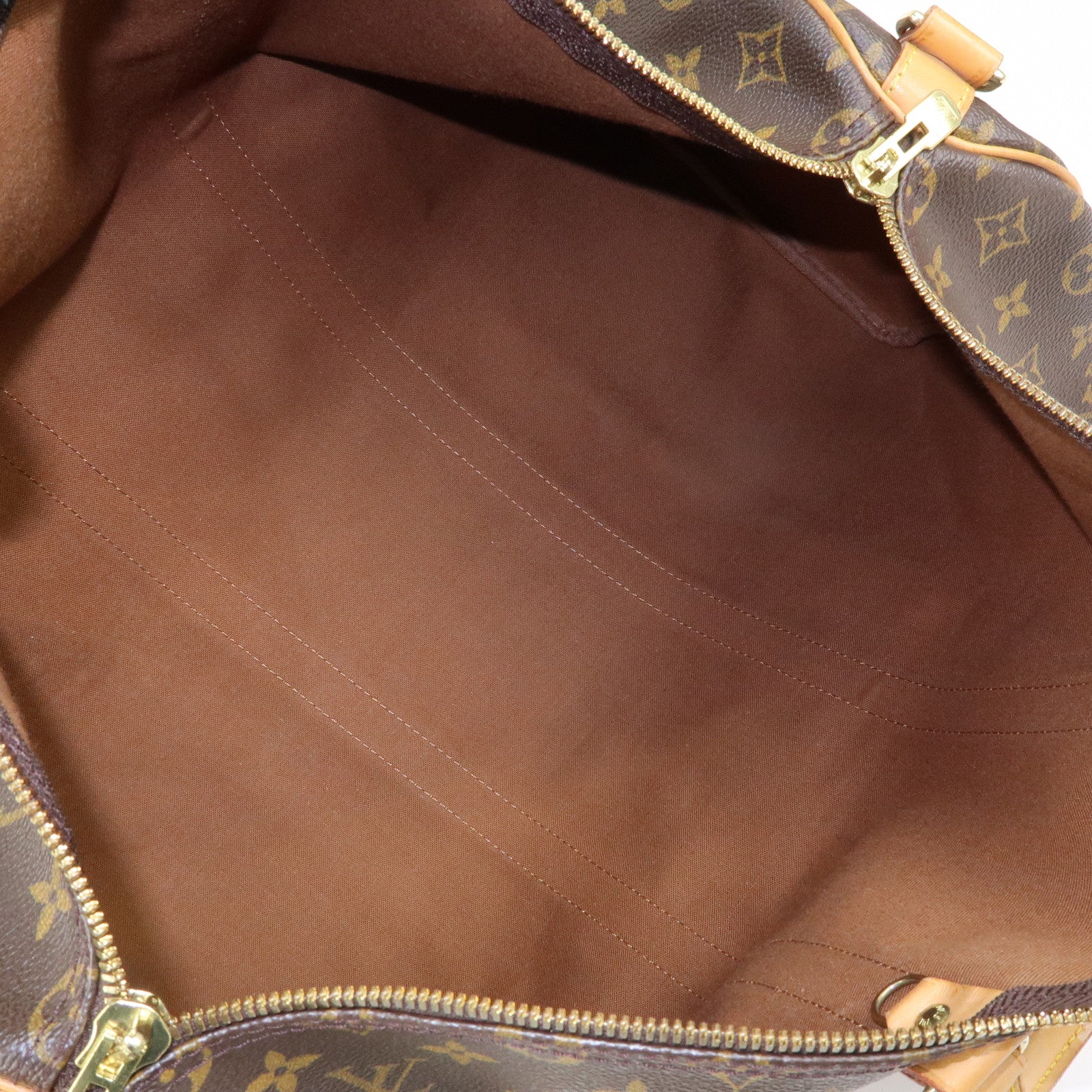 Louis Vuitton Monogram Keep All Bandouliere 50 Boston Bag M41416