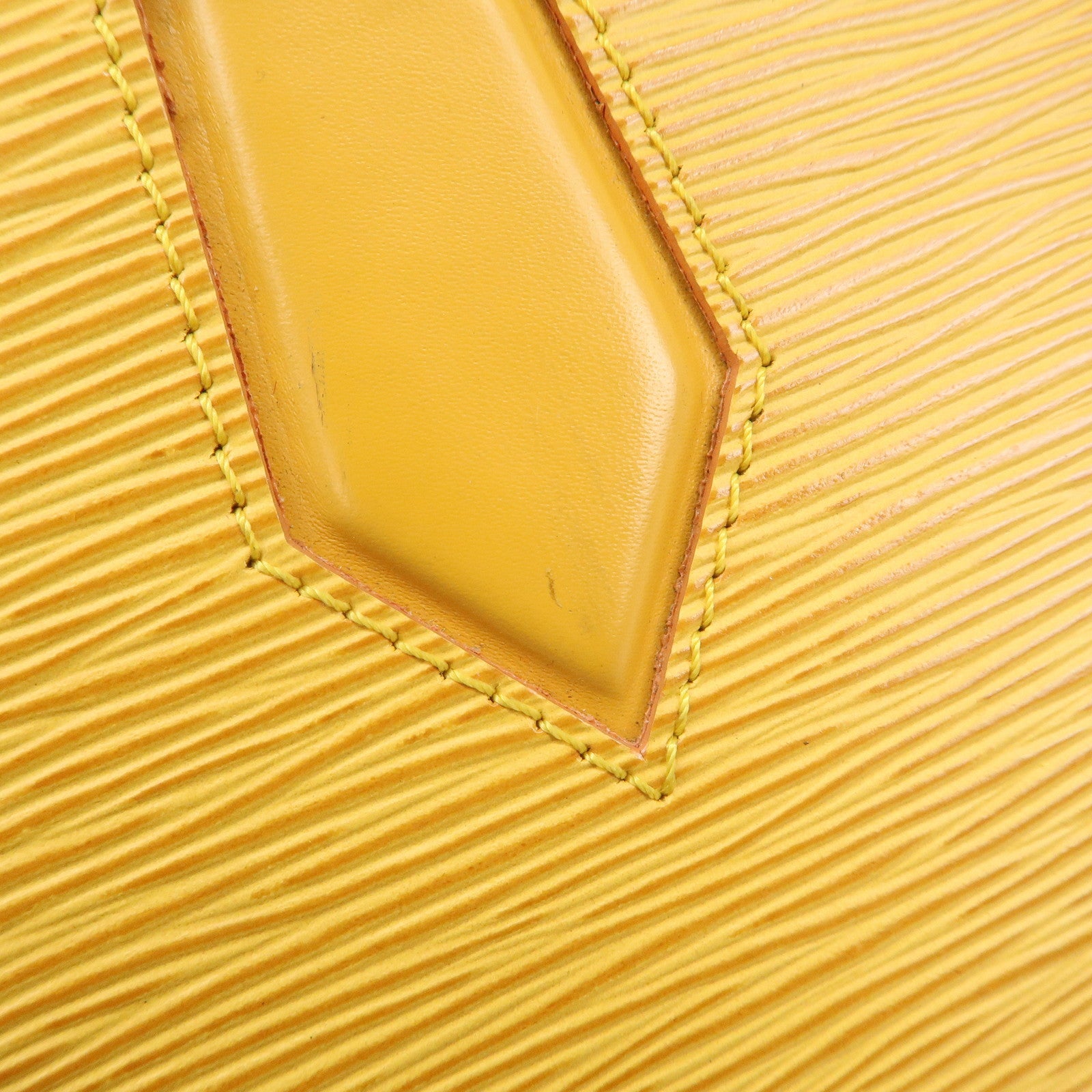 Louis Vuitton Epi Leather Jasmine Hand Bag Tassilli Yellow M52089