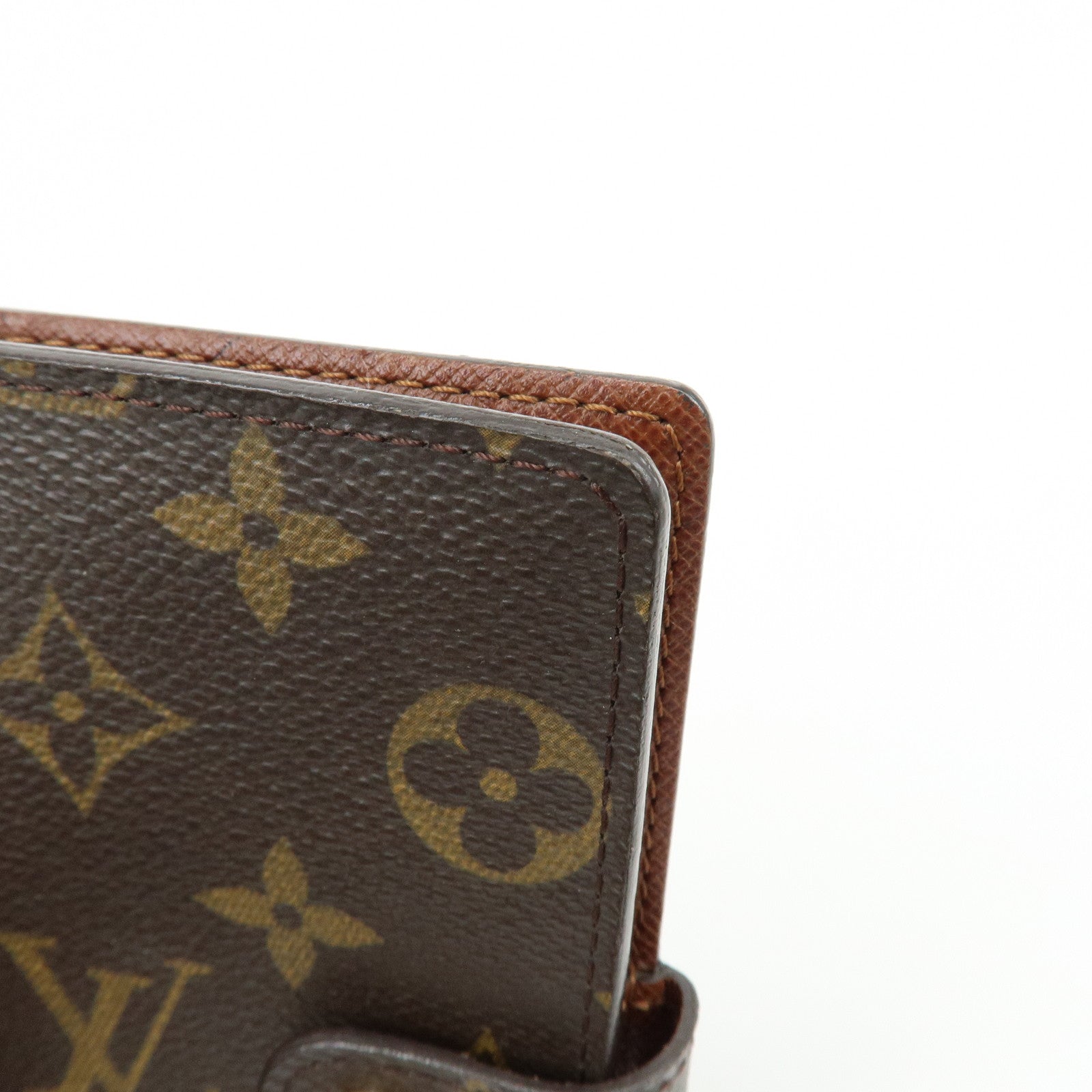 Louis Vuitton Monogram Agenda PM Planner Cover Brown R20005