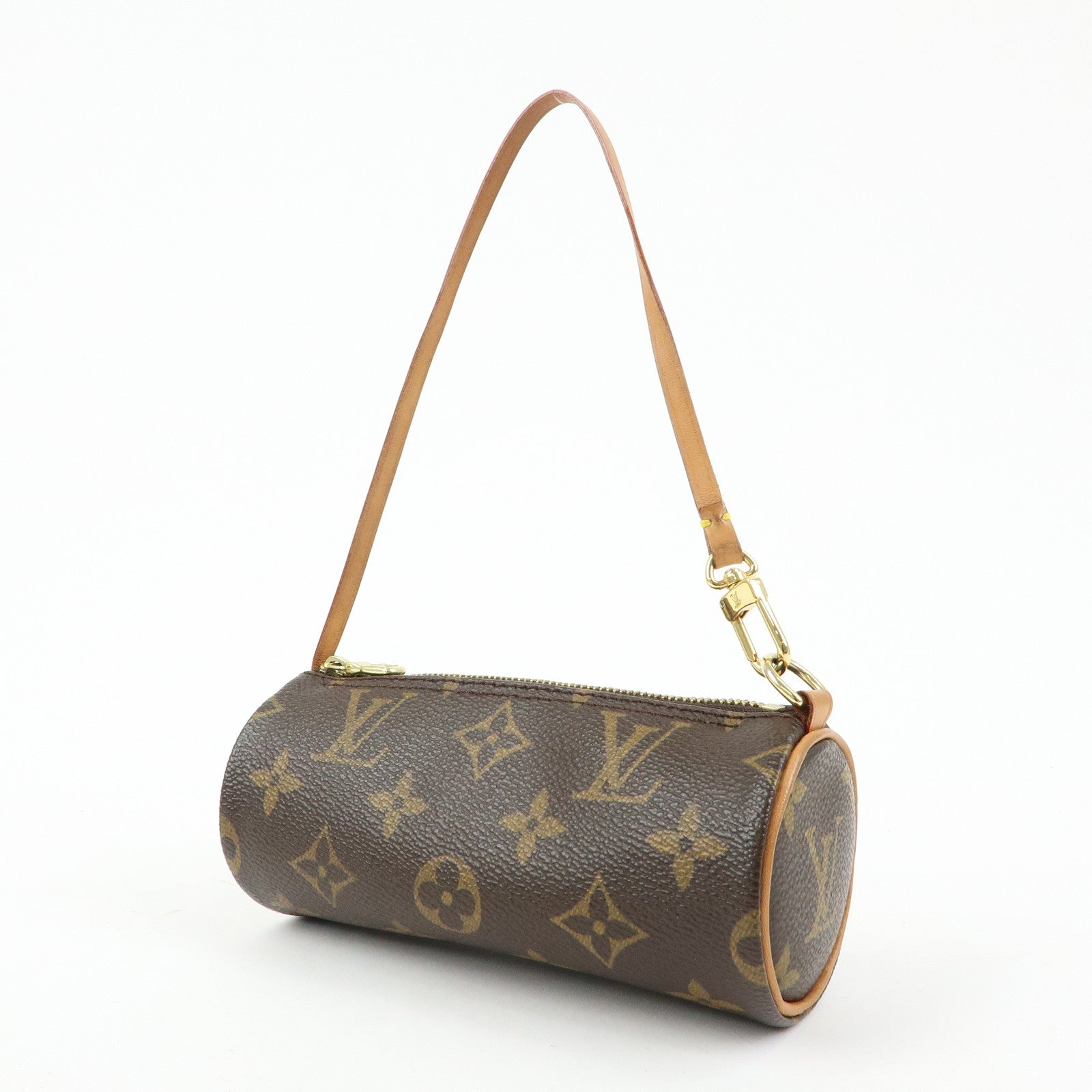 Louis Vuitton Monogram Mini Pouch for Papillon Bag Brown