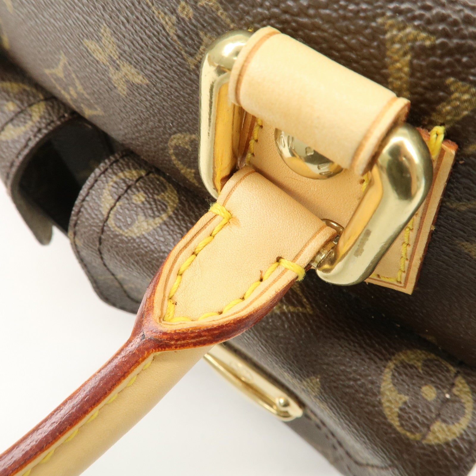 Louis Vuitton Monogram Manhattan PM Hand Bag M40026 Used