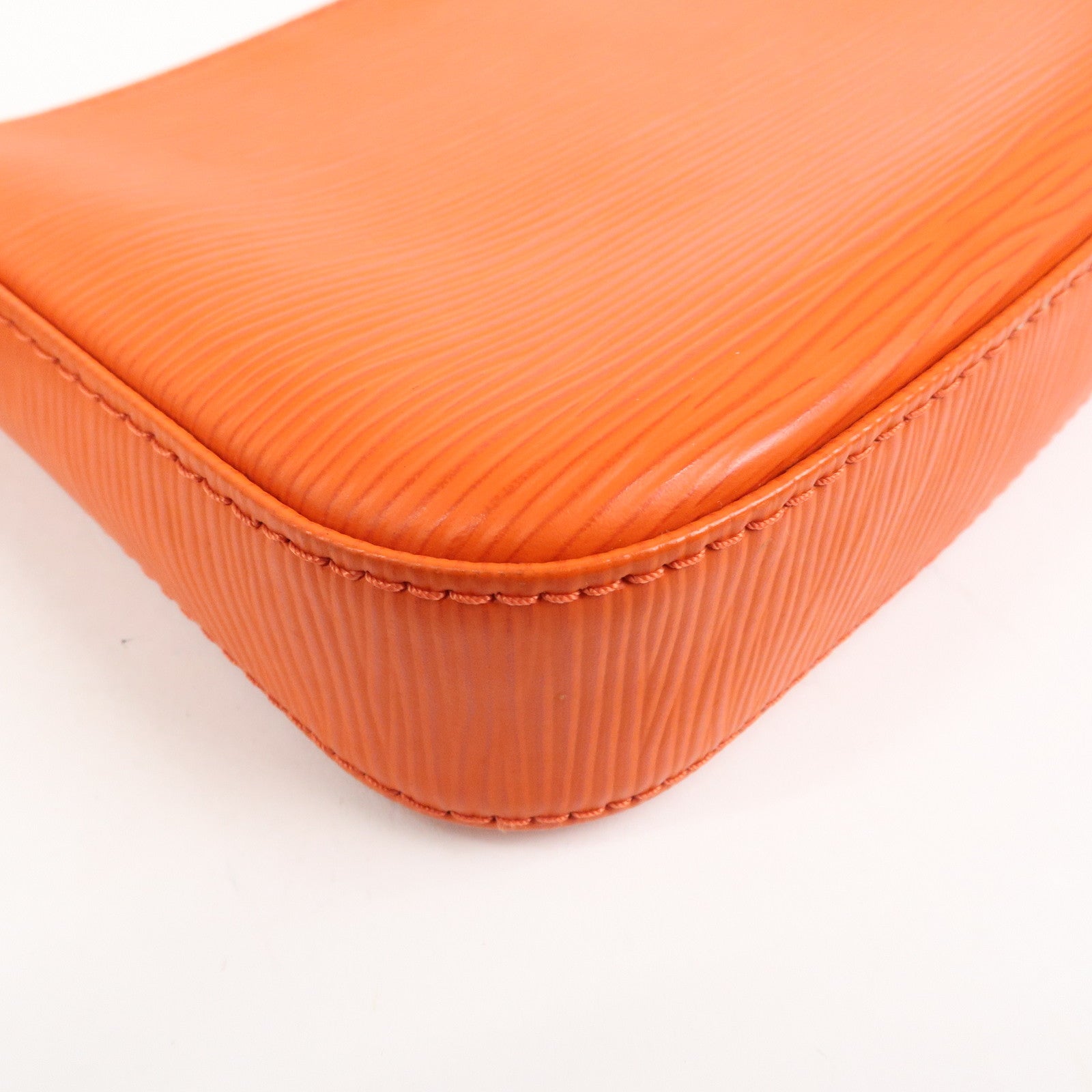 Louis Vuitton Epi Pochette Accessoires Pouch New Style Piment Orange M40778