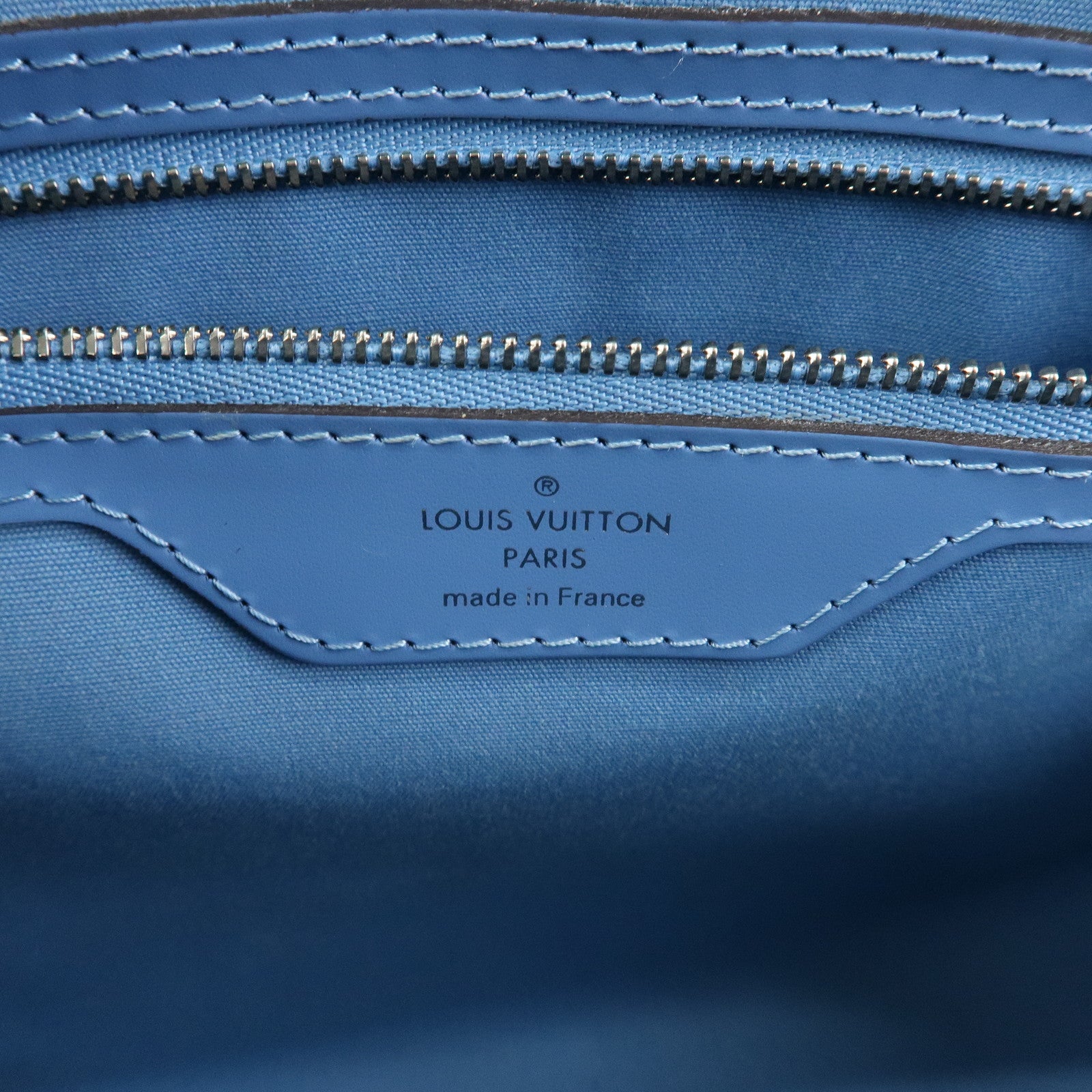 Louis Vuitton Epi Leather Brea MM 2Way Bag Hand Bag Blue