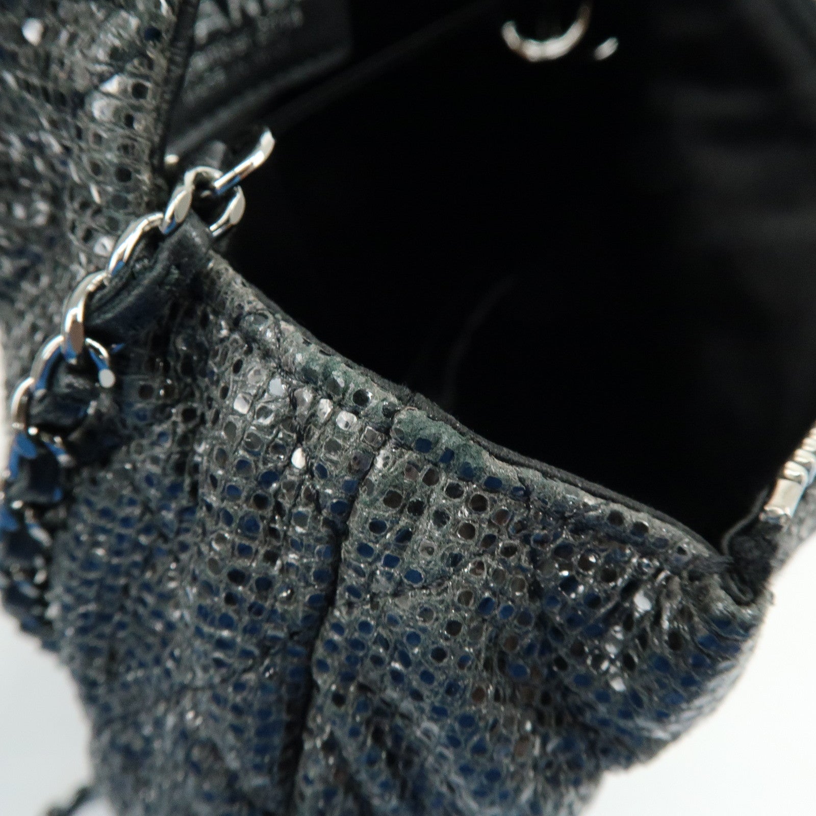 CHANEL Matelasse Chain Shoulder Bag 2014 Christmas Edition Black