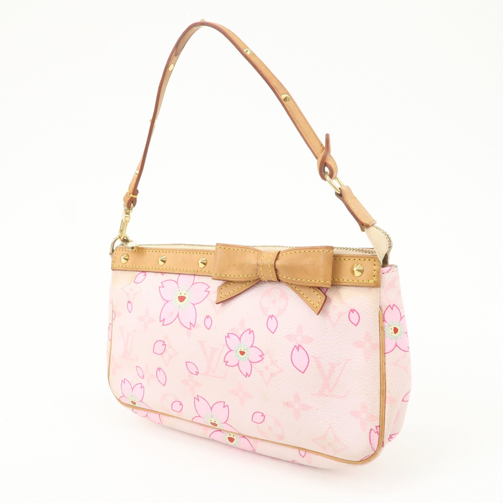 Louis Vuitton Monogram Cherry Blossom Pochette Accessoires M92007
