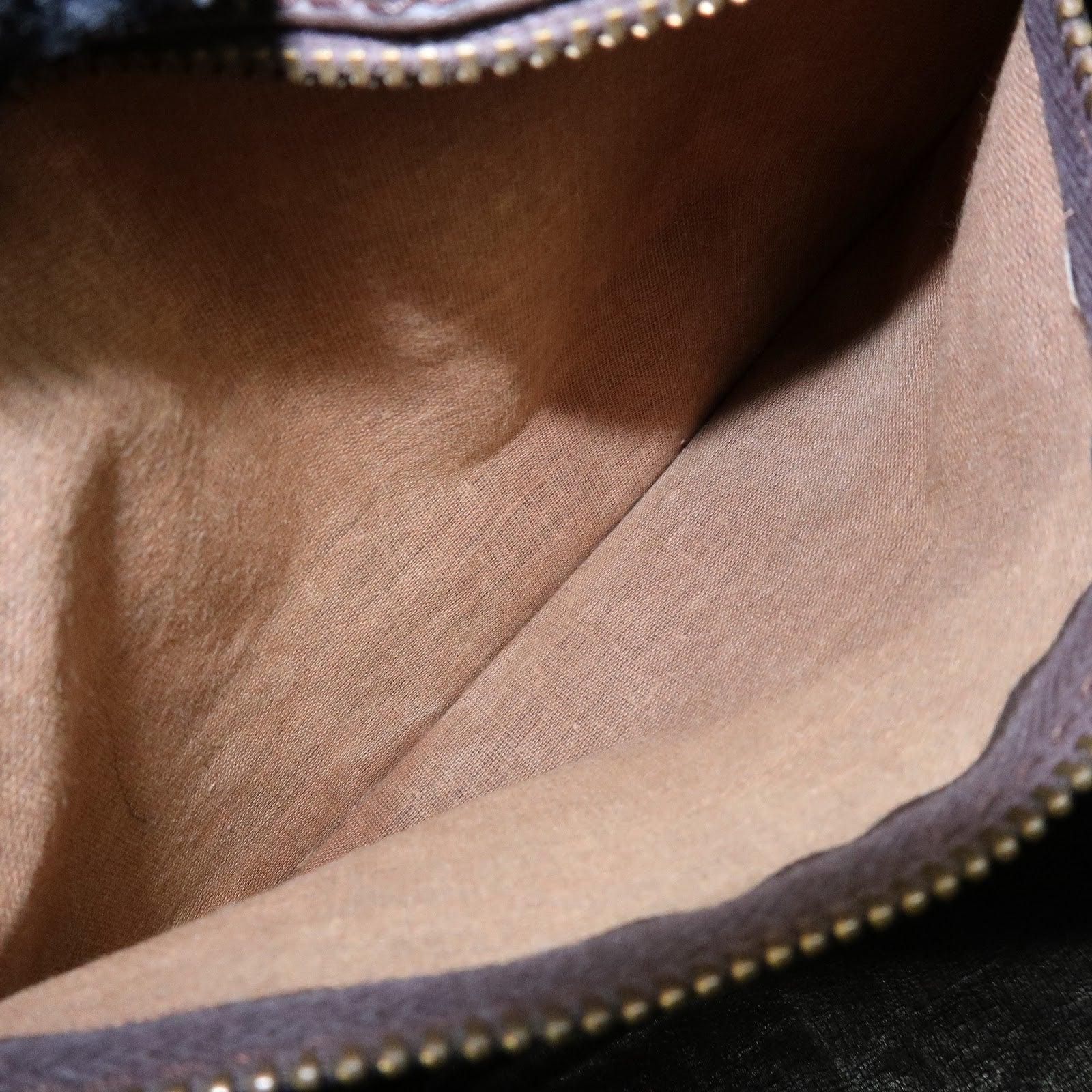 Christian Dior Trotter Jacquard Canvas Leather Boston Bag Brown