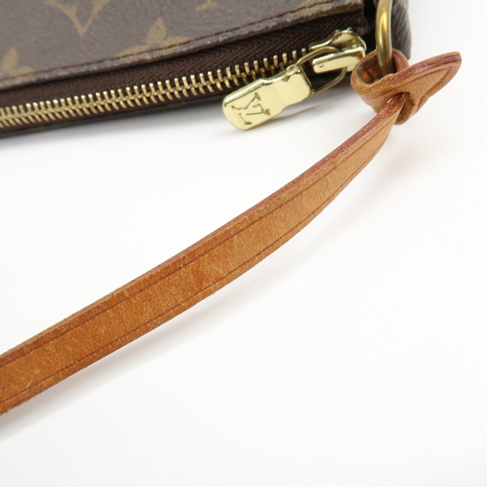 Louis Vuitton Monogram Pochette Accessoires Pouch Hand Bag M51980