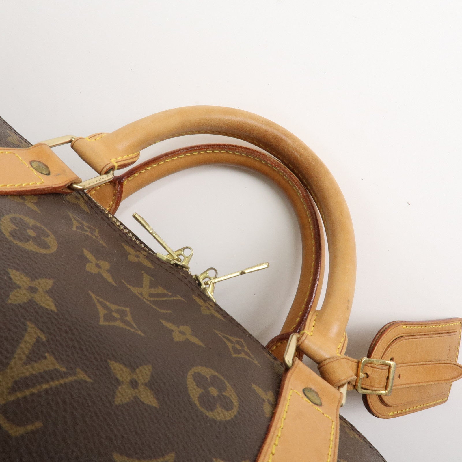 Louis Vuitton Monogram Keep All Bandouliere 60 Boston Bag M41412