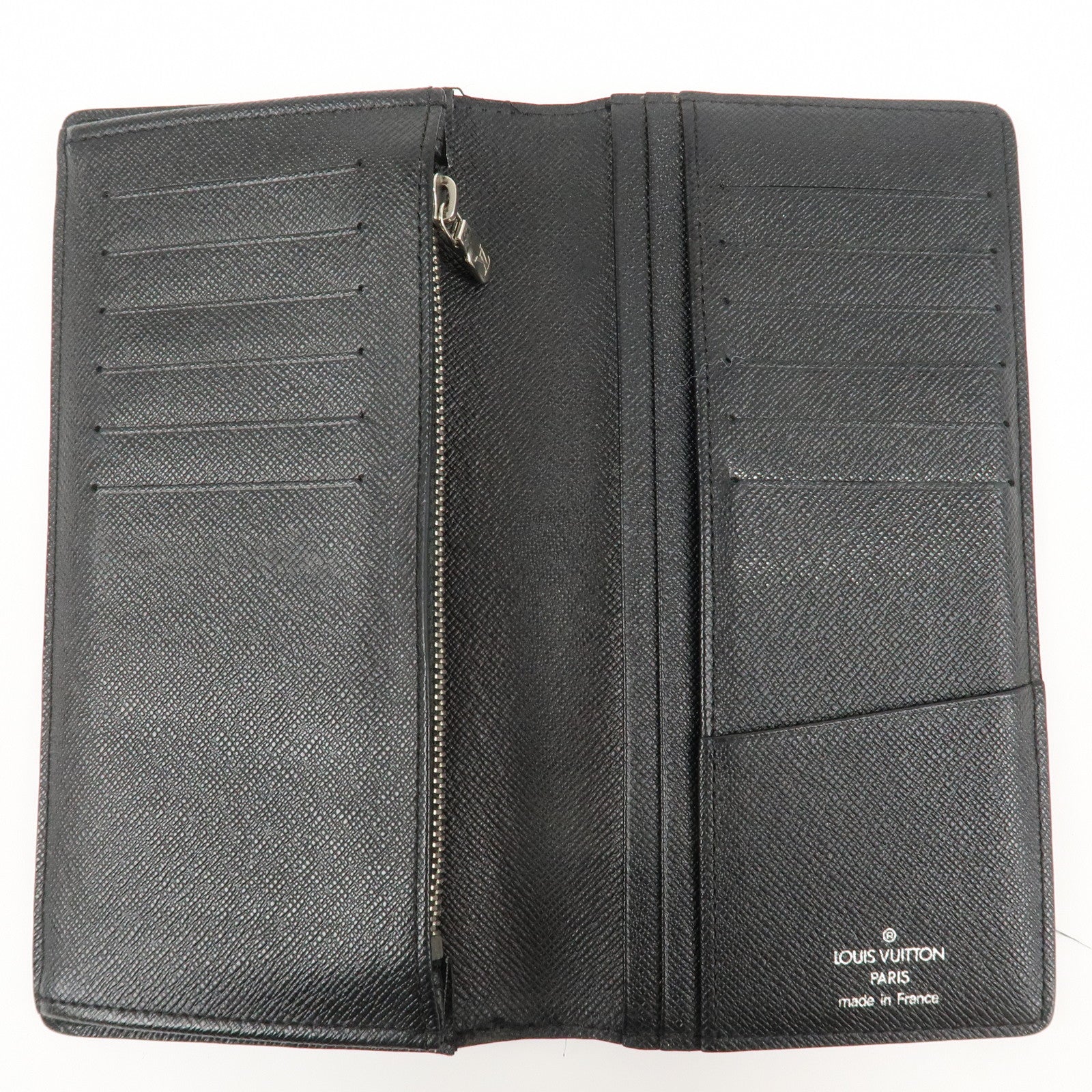 Louis Vuitton Damier Portefeuille Brazza Long Wallet N62665 Used