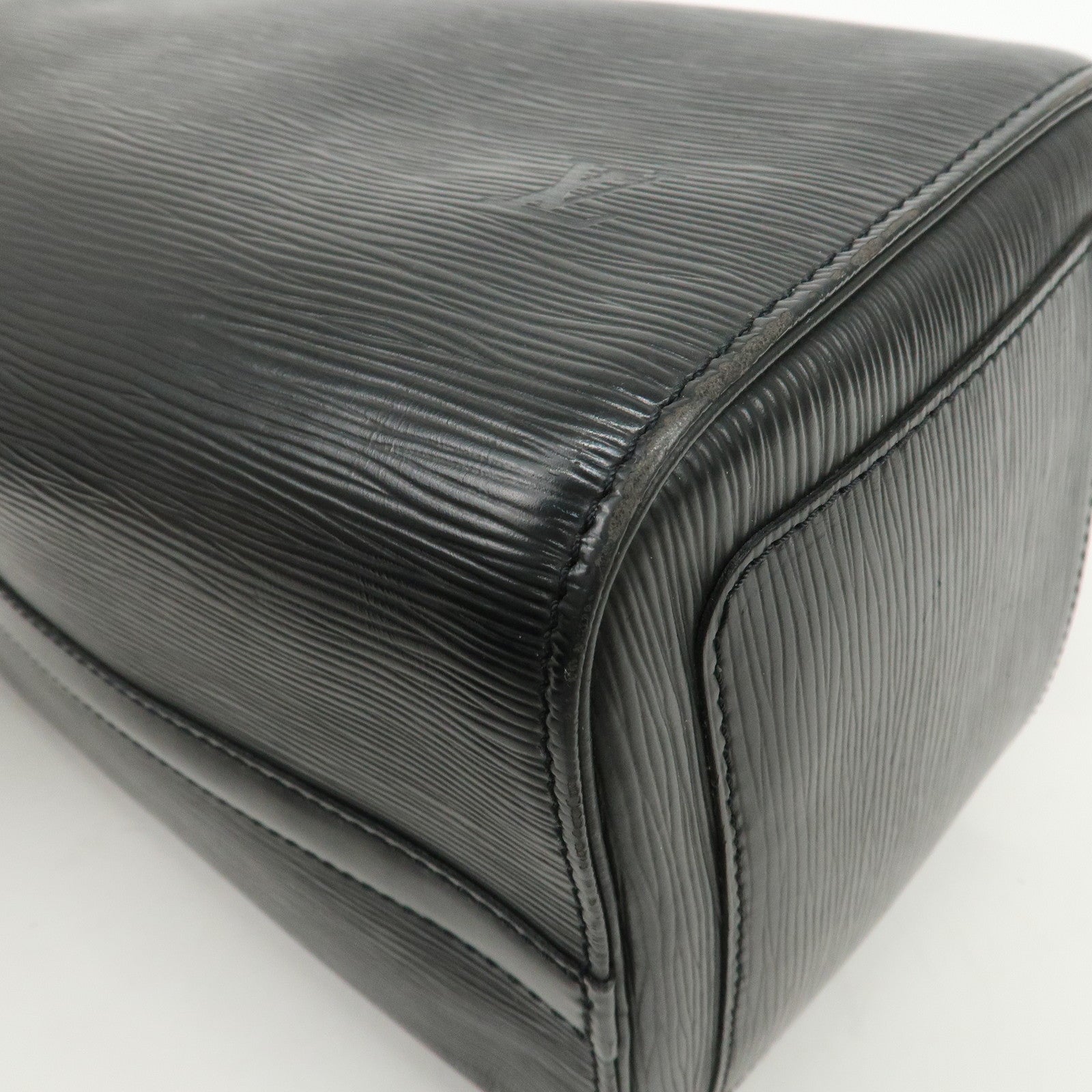 Louis Vuitton Epi Speedy 35 Boston Bag Hand Bag Noir Black M42992