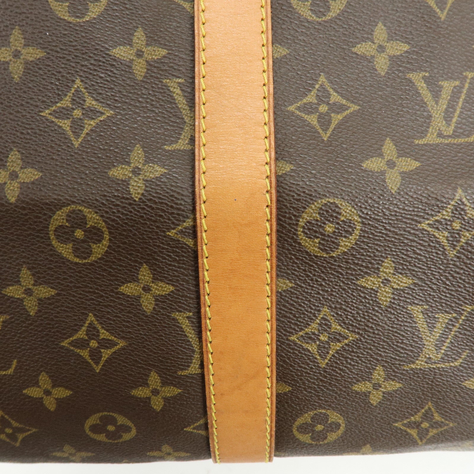 Louis Vuitton Monogram Keep All 55 Boston Bag Brown M41424