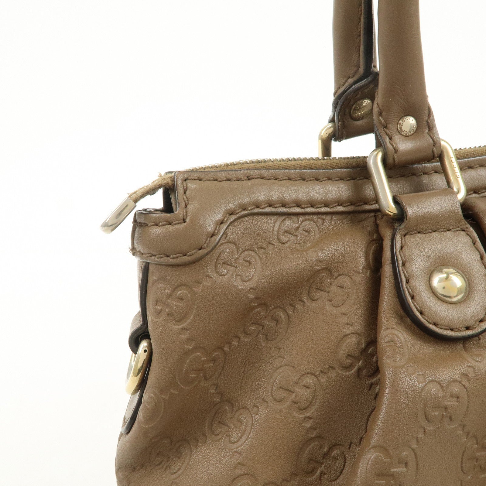 GUCCI Sukey Interlocking G Guccissima 2Way Shoulder Bag 247902