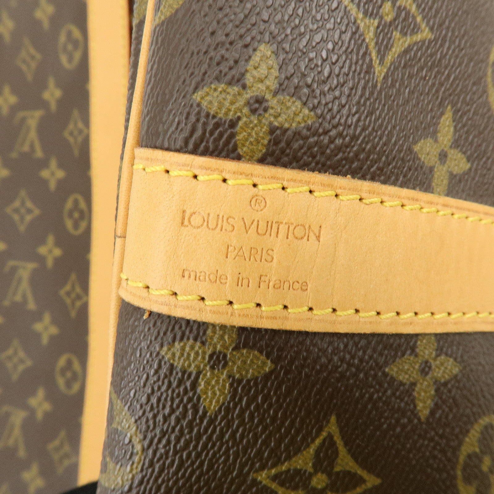 Louis Vuitton Monogram Keep All Bandouliere 55 Boston Bag M41414