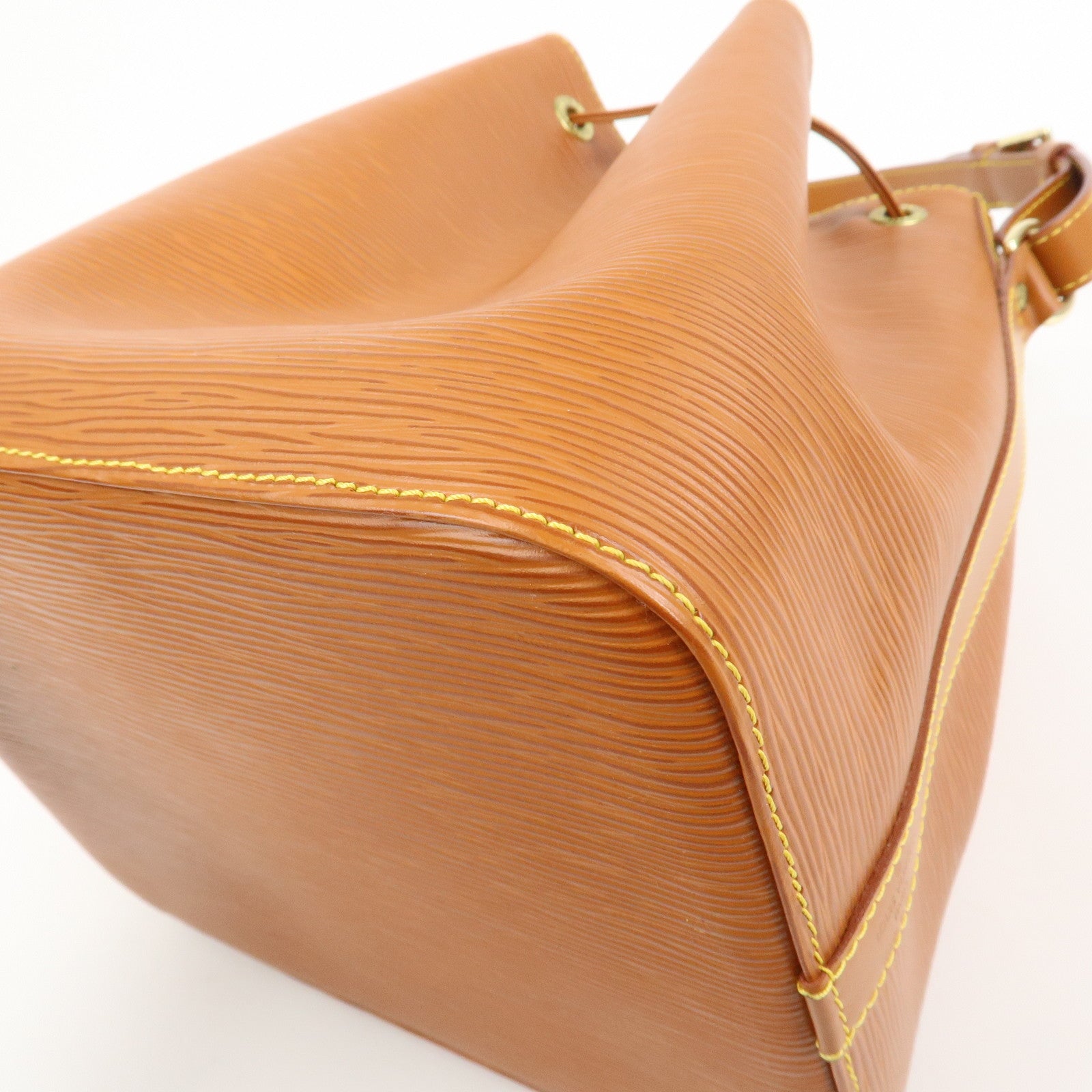 Louis Vuitton Epi Petit Noe Shoulder Bag Zipang Gold M44108