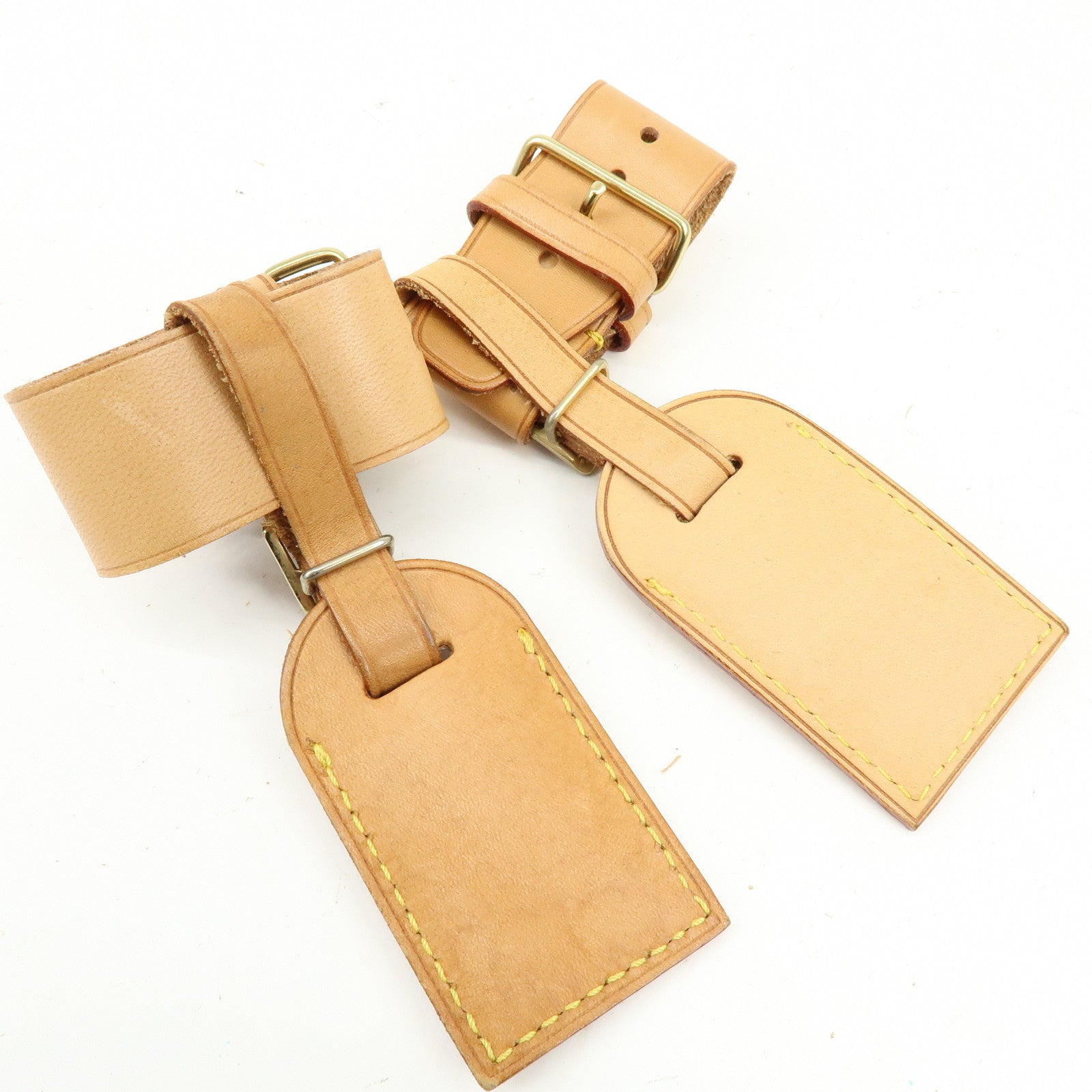 Louis Vuitton Set of 9 Leather Name Tag & Poignet