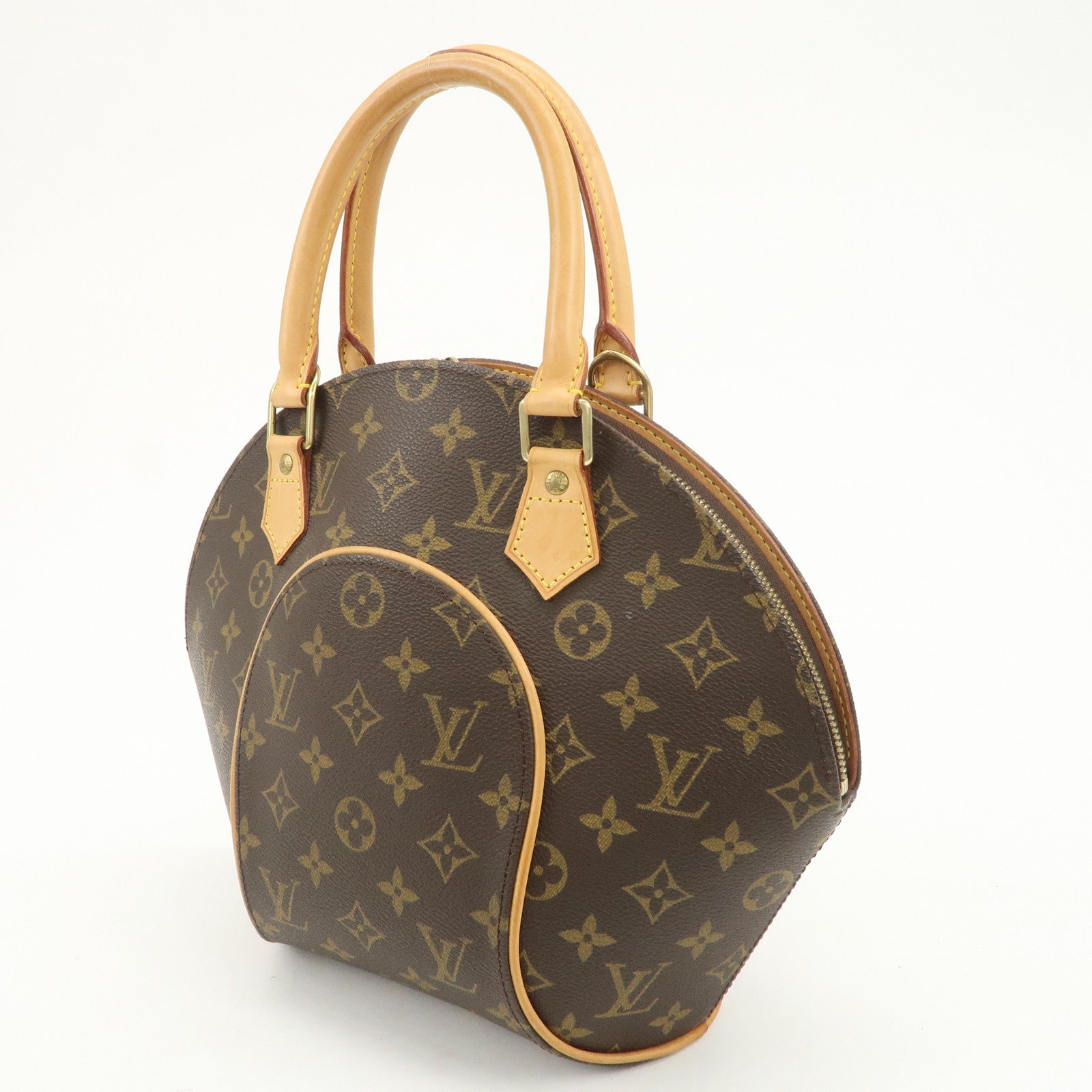 Louis Vuitton Monogram Canvas Ellipse PM Hand Bag Brown M51127