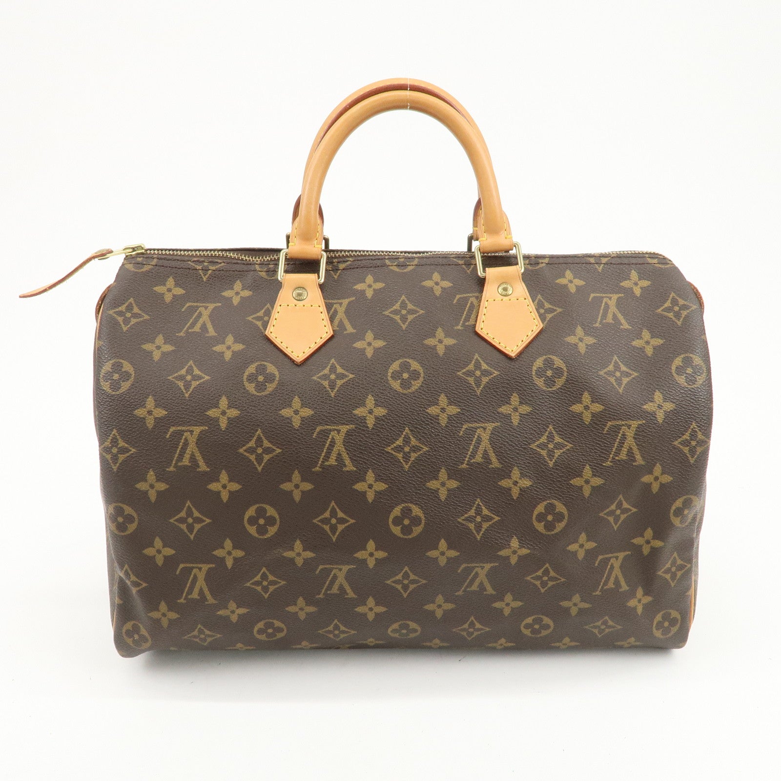 Louis Vuitton Monogram Speedy 35 Boston Bag Hand Bag M41524