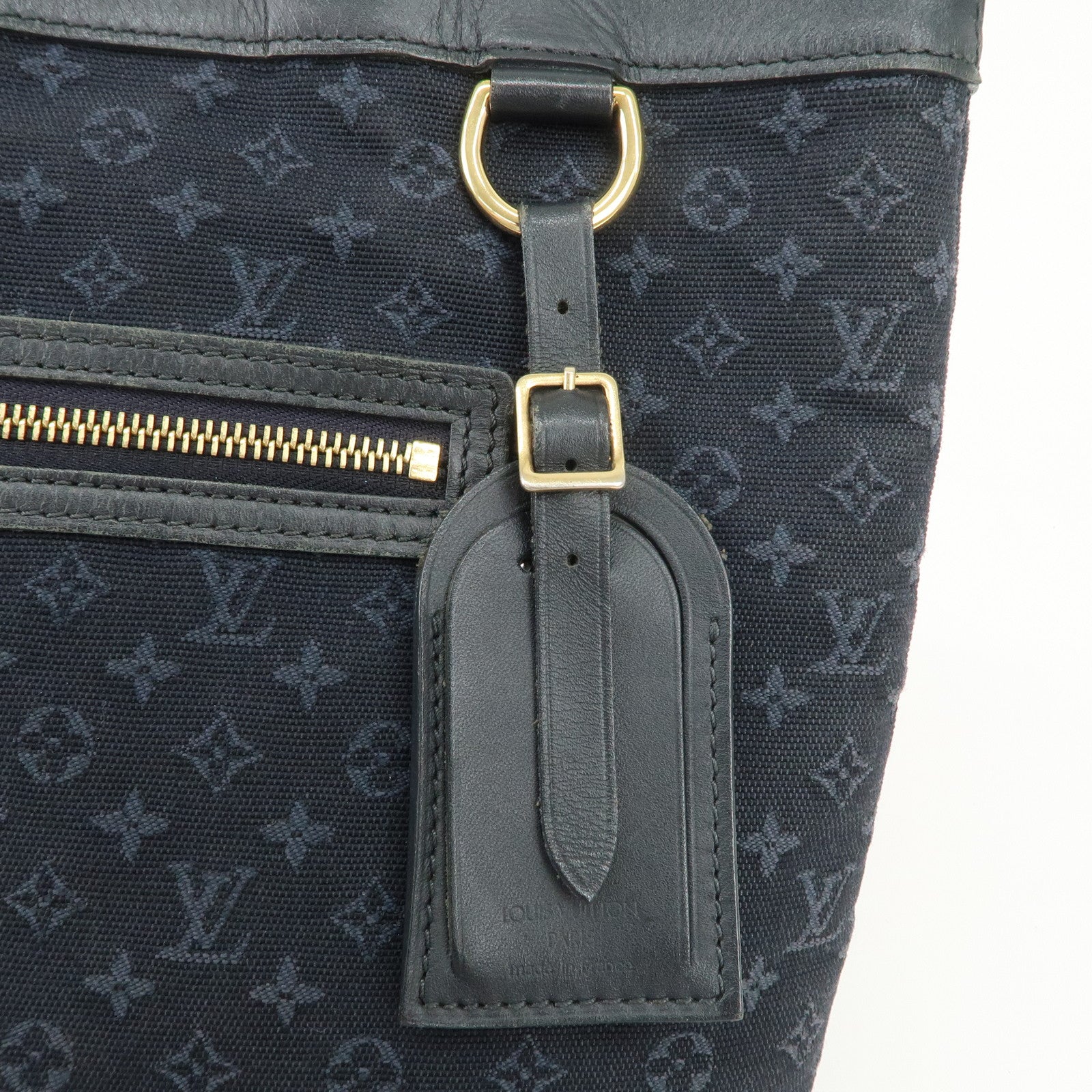 Louis Vuitton Monogram Mini Canvas Lucille GM Tote Bag Blue M92679