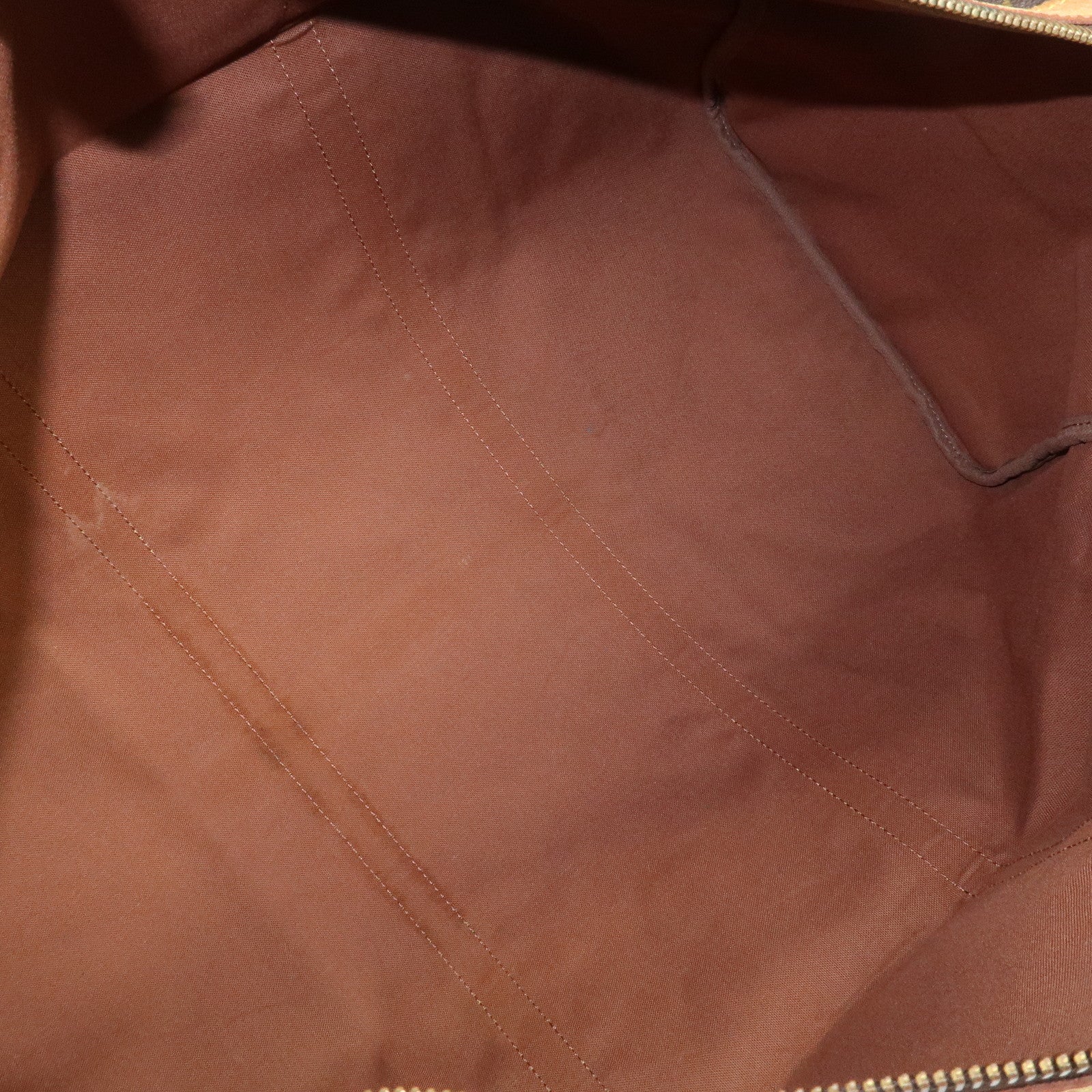 Louis Vuitton Monogram Sac Souple 55 Boston Bag Brown M41622 Used