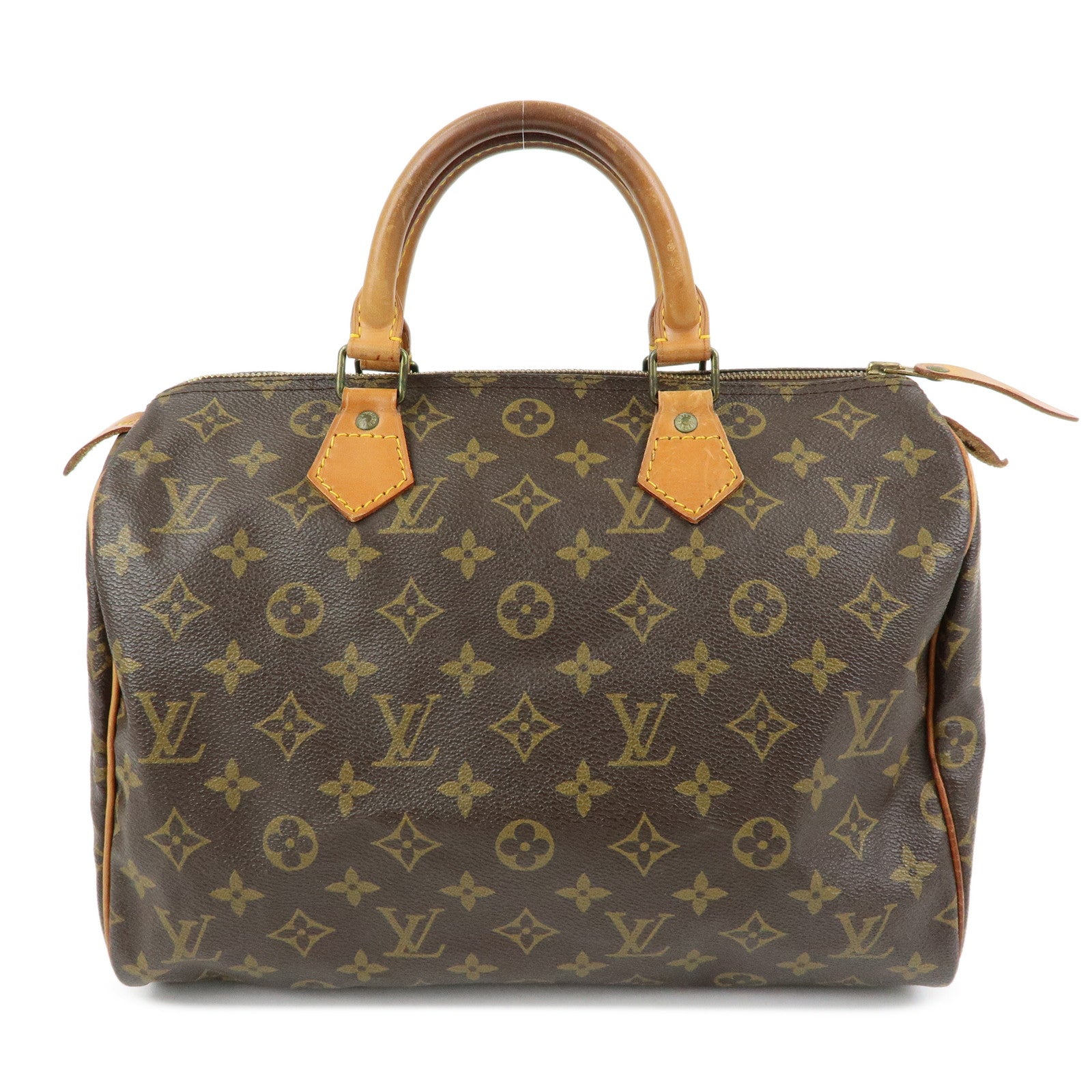 Louis Vuitton Monogram Speedy 30 Boston Bag Hand Bag Brown M41526