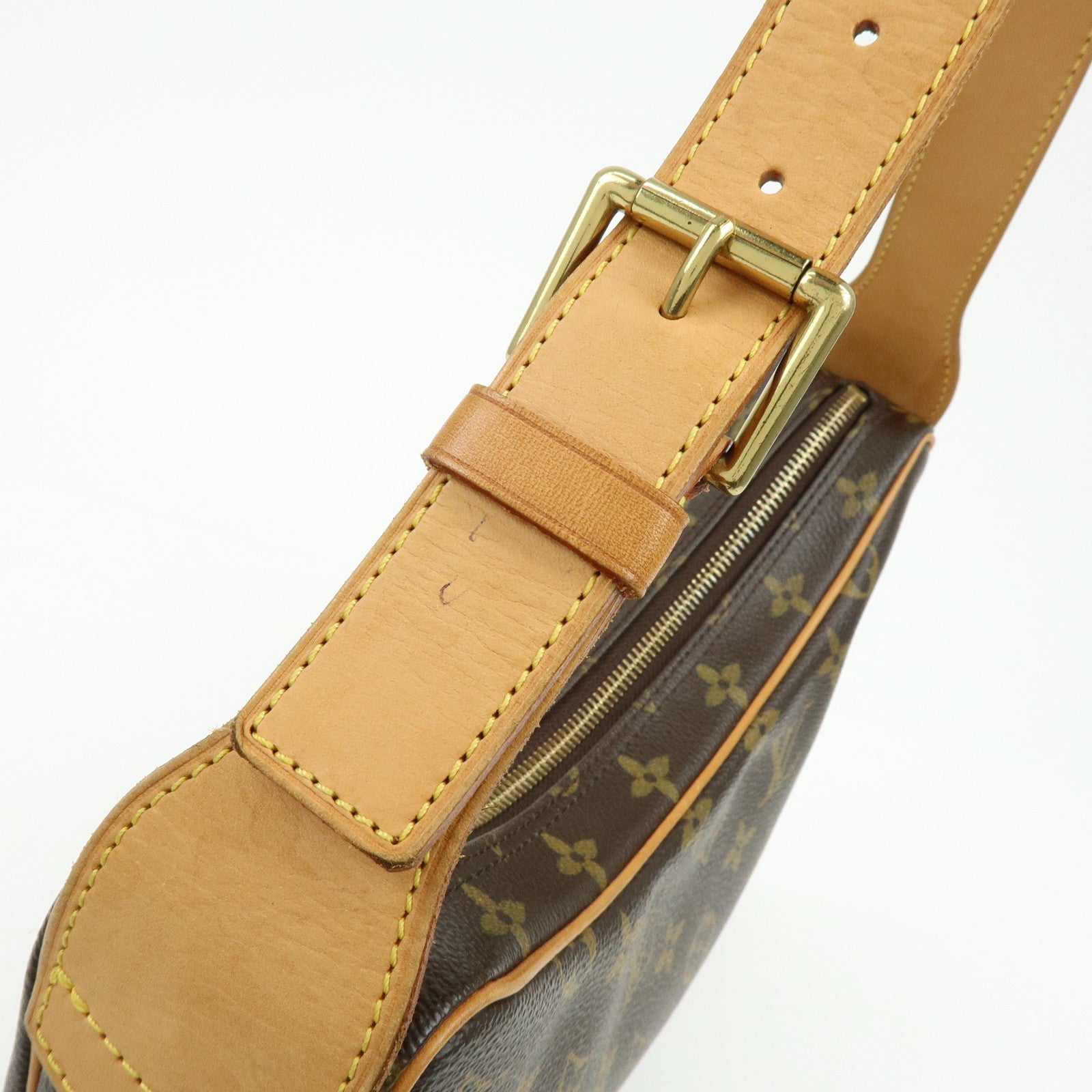 Louis Vuitton Monogram Croissant MM Shoulder Bag Brown M51512