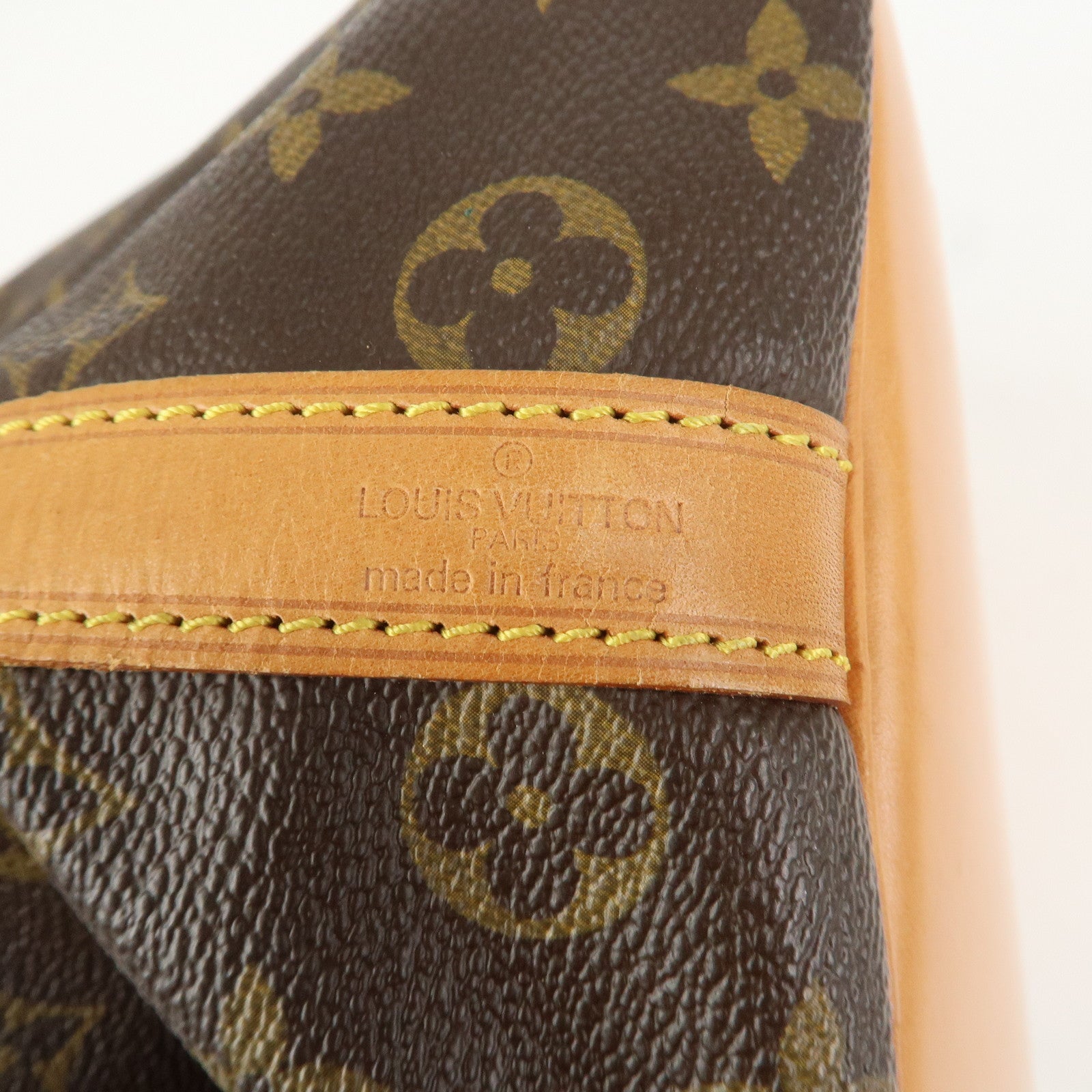 Louis Vuitton Monogram Canvas Petit Noe Shoulder Bag Brown M42226
